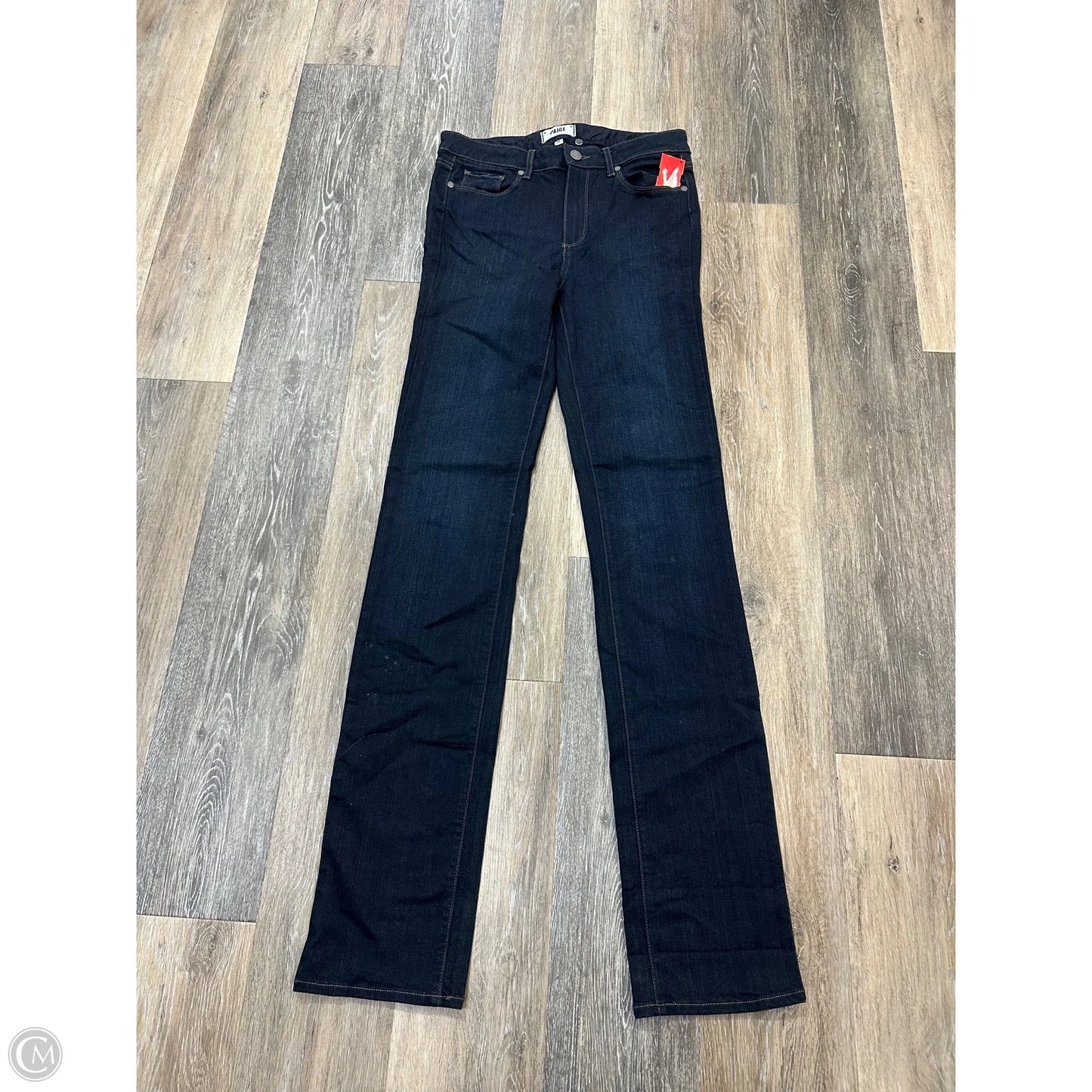 Jeans Boot Cut By Paige In Blue Denim, Size: 6/28