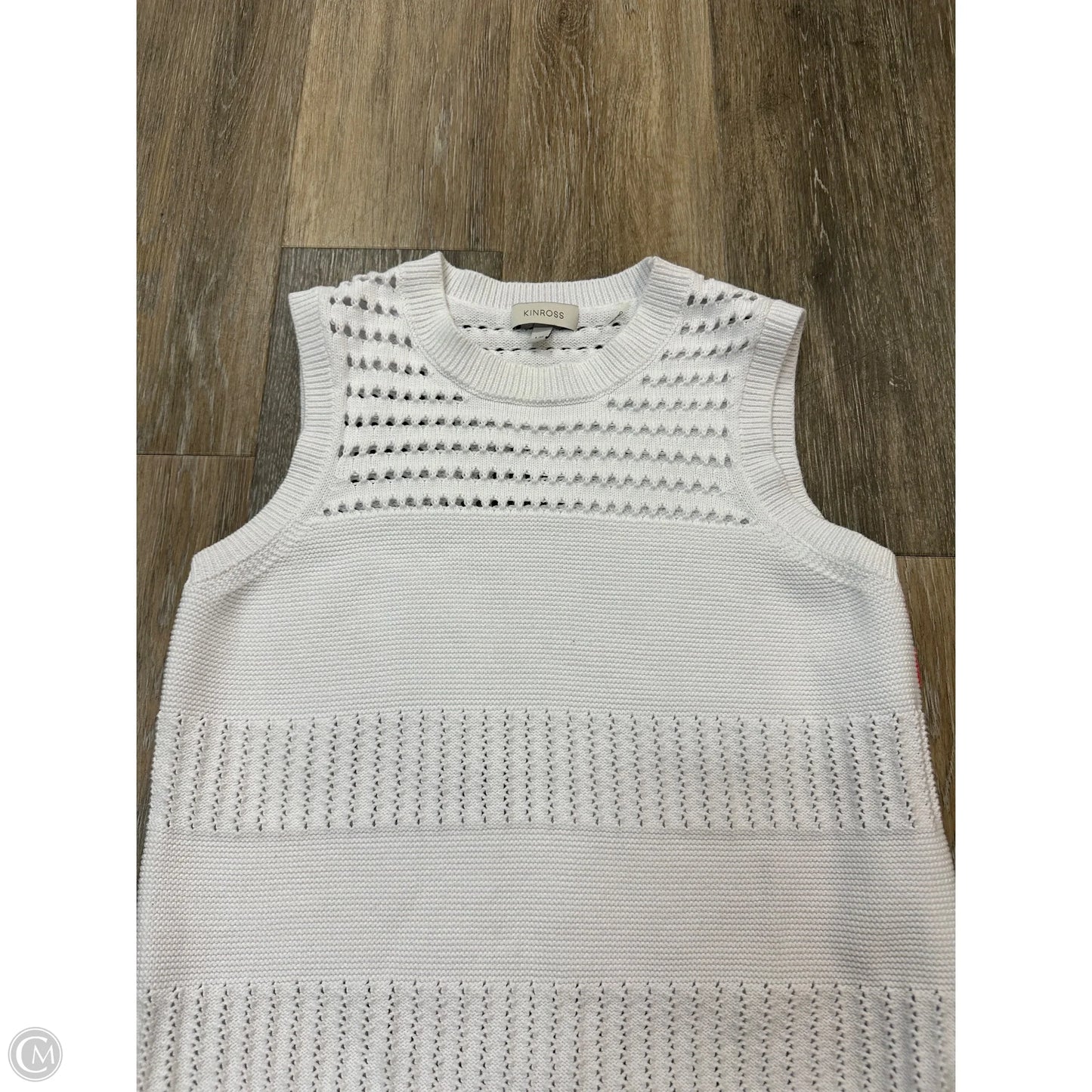 Tank Top By Kinross In White, Size: L