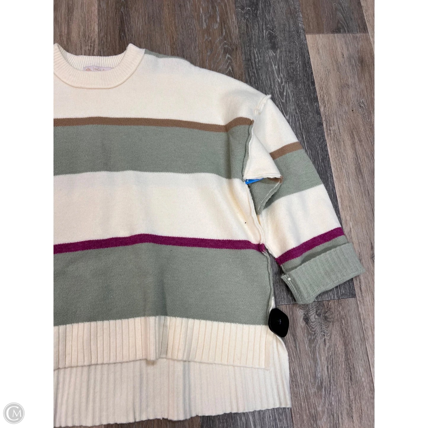 Sweater By Leela & Lavender In Striped Pattern, Size: M