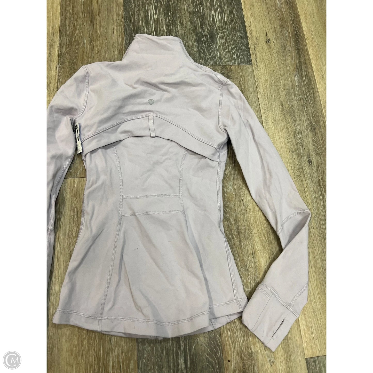 Athletic Jacket By Lululemon In Purple, Size: 2