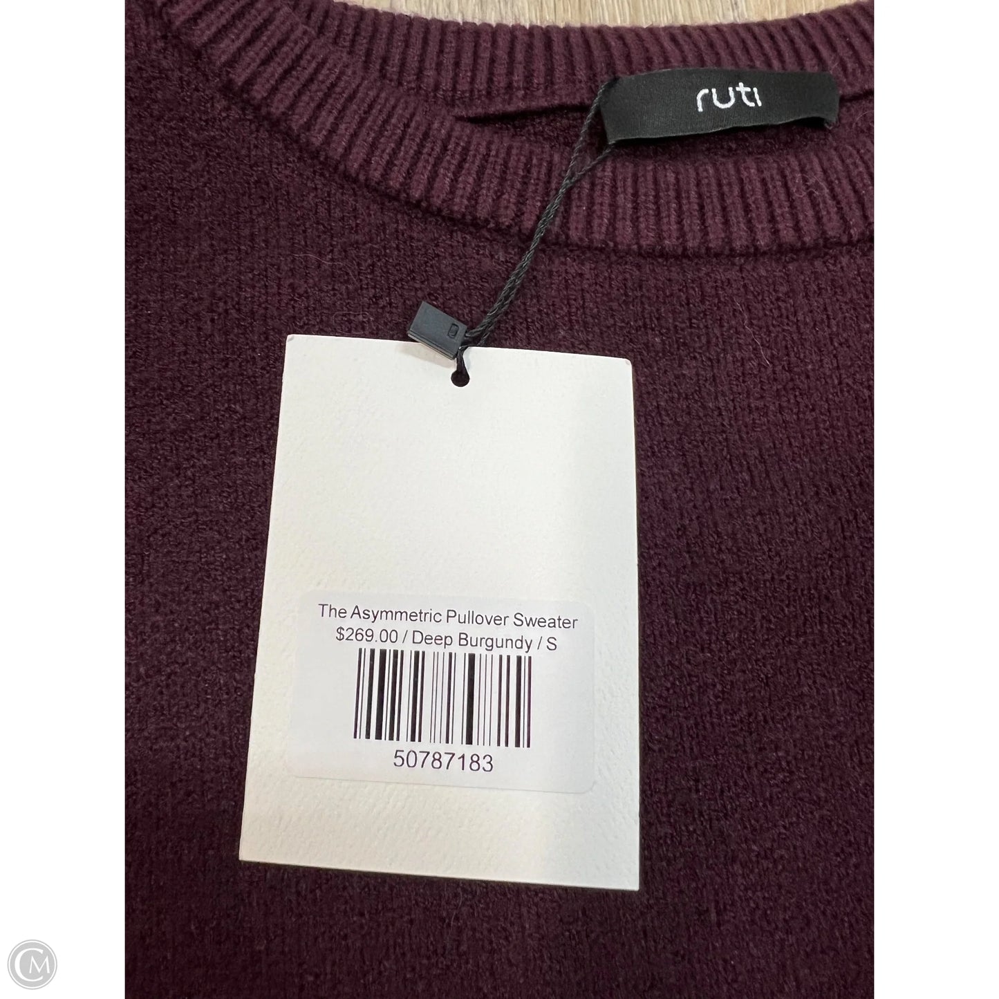 Sweater By Ruti In Maroon, Size: S