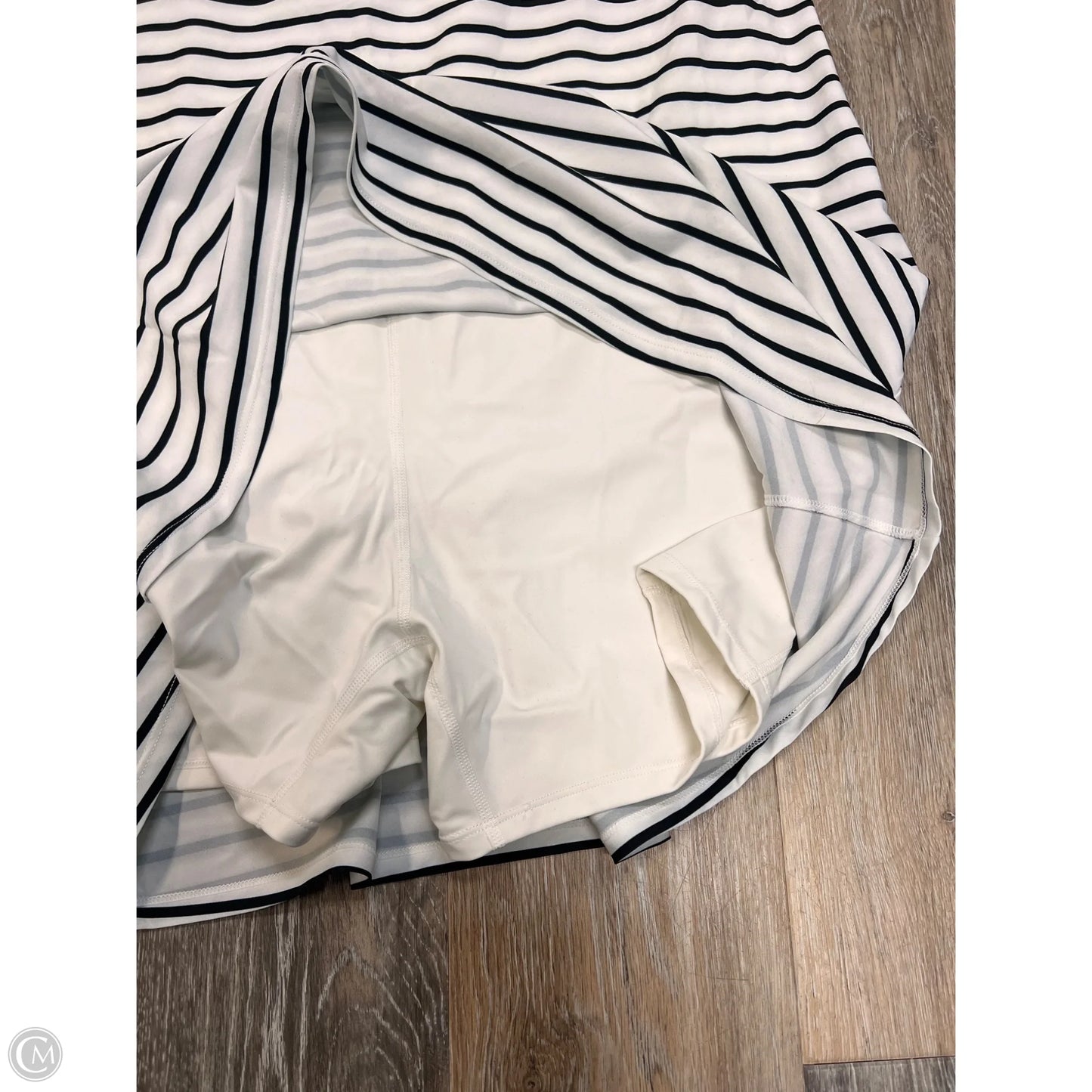 Athletic Dress By Abercrombie And Fitch In Striped Pattern, Size: Xl