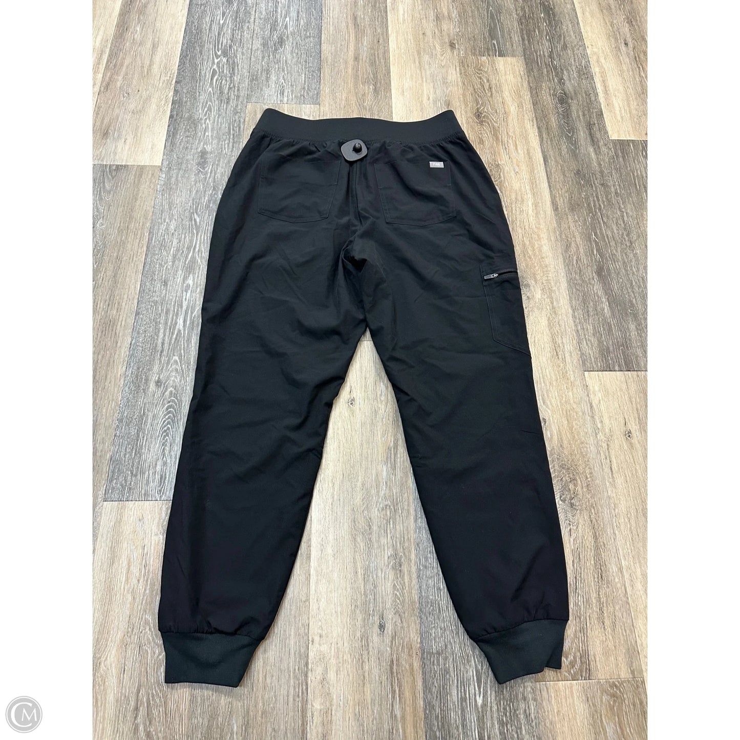 Athletic Pants By Figs In Black, Size: L