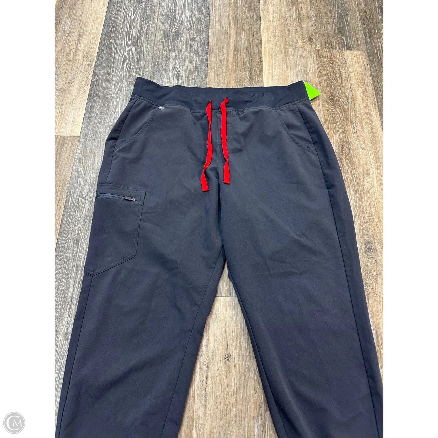 Athletic Pants By Figs In Grey, Size: L
