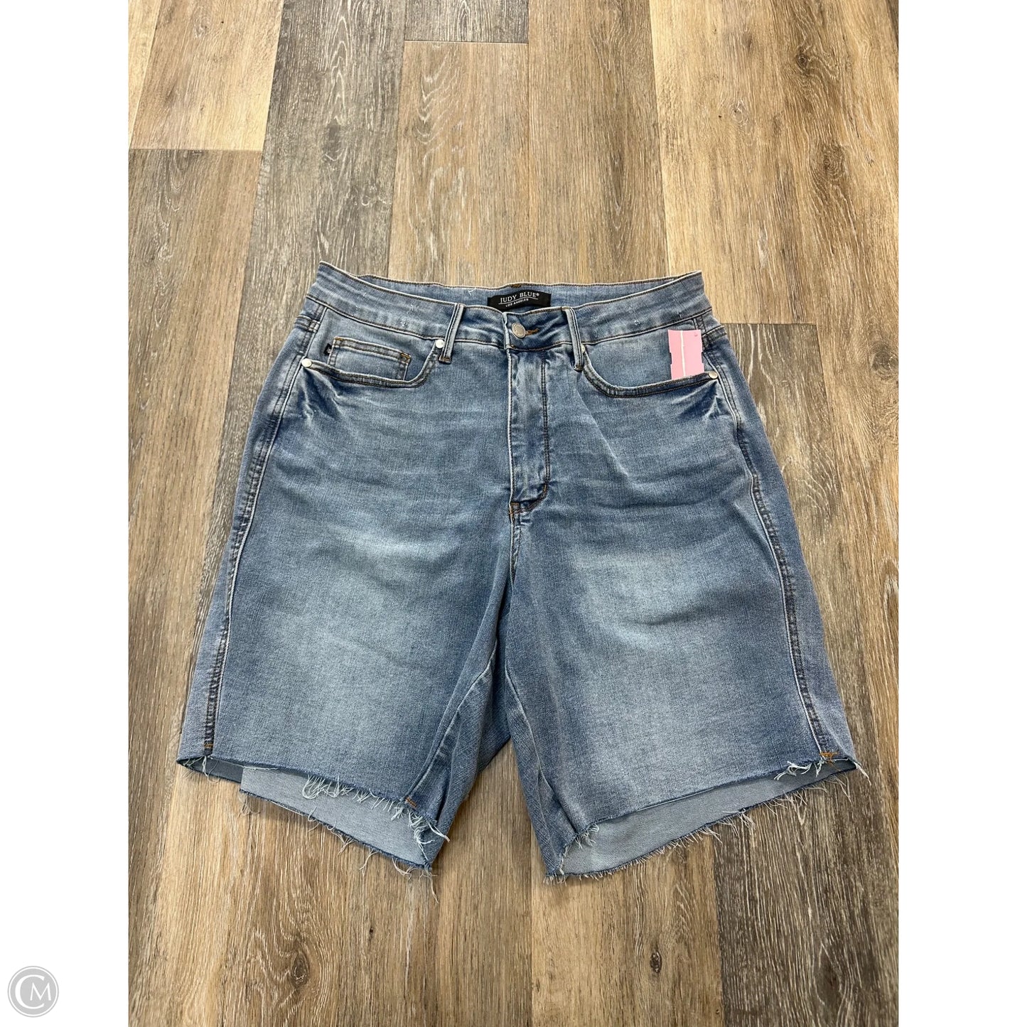 Shorts By Judy Blue In Blue Denim, Size: 1x