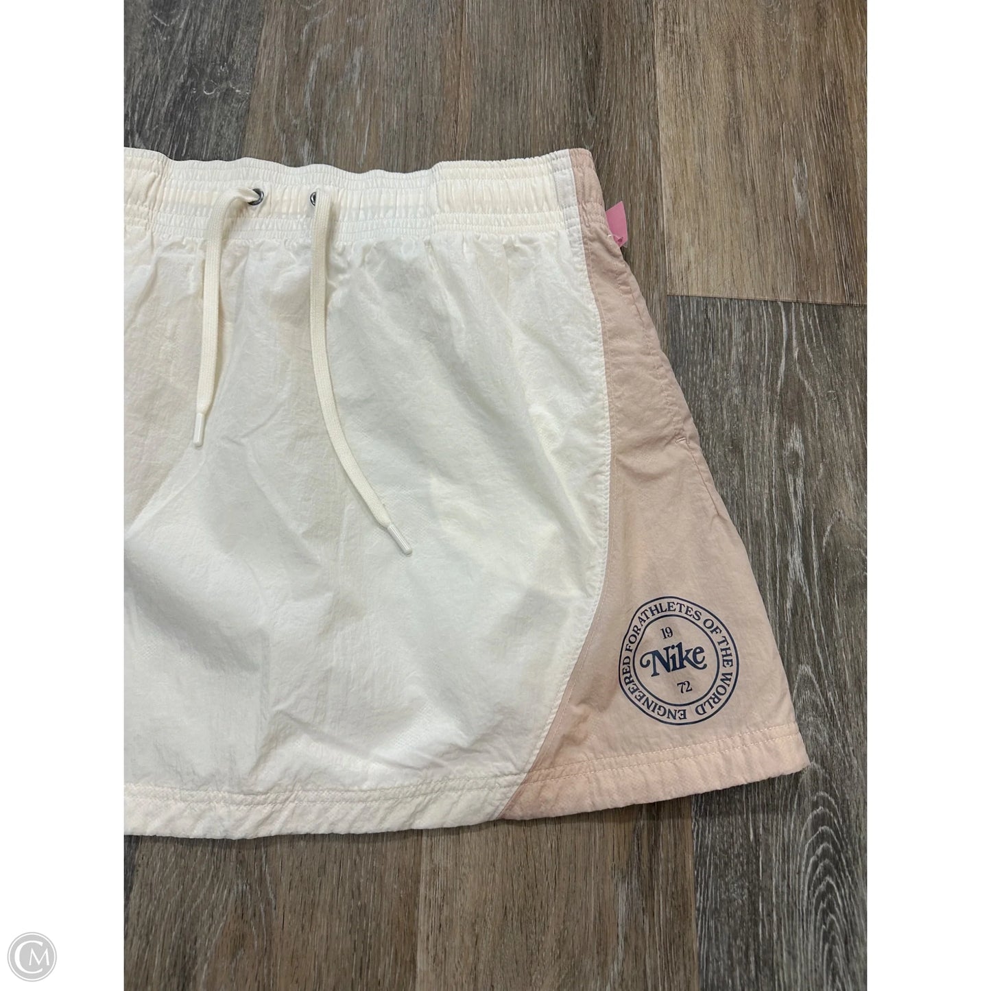 Athletic Skirt By Nike Apparel In Cream, Size: L