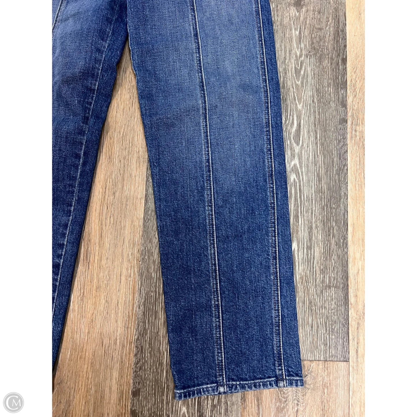 Jeans Designer By Mother Jeans In Blue Denim, Size: 1/25