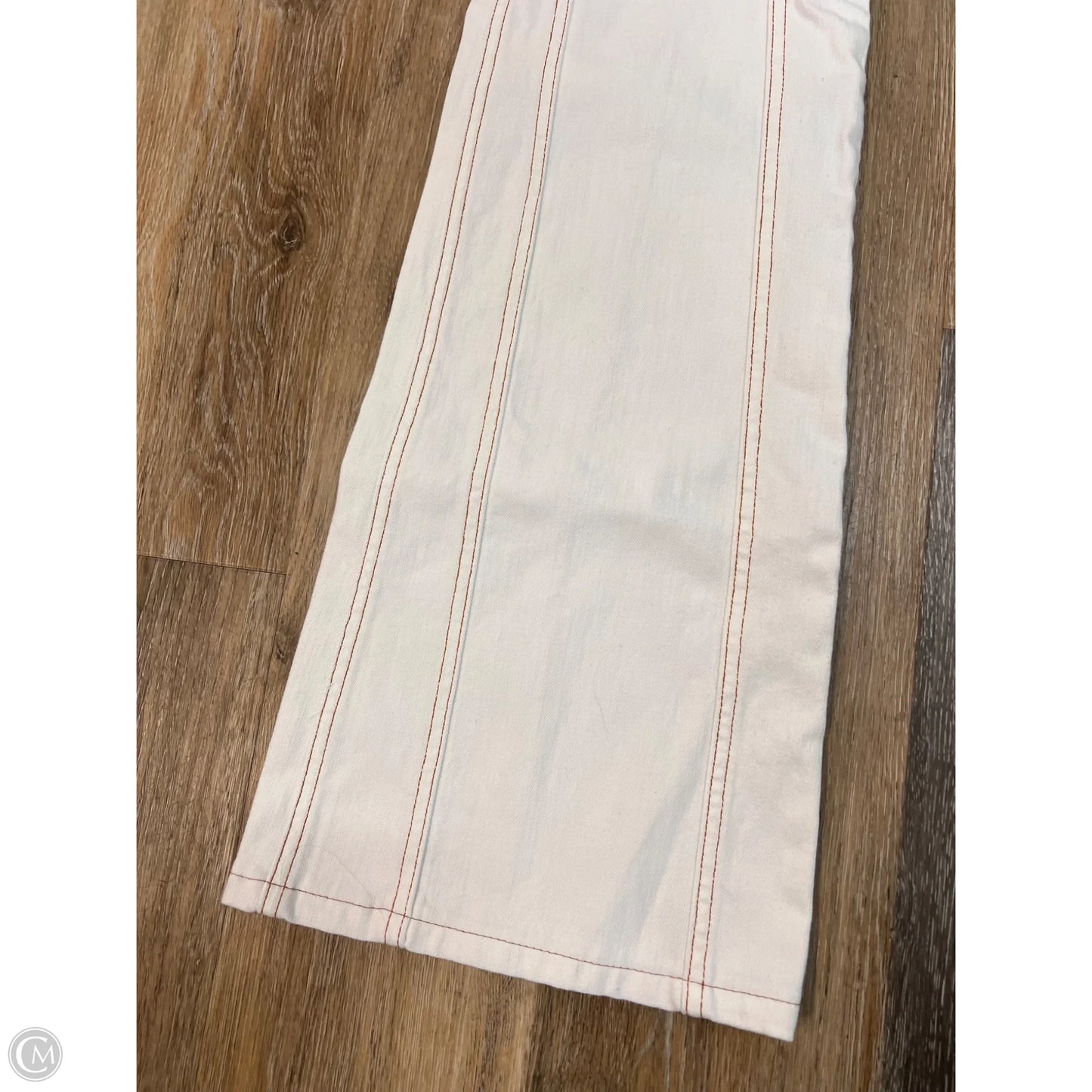 Jeans Designer By Veronica Beard In White Denim, Size: 4/27