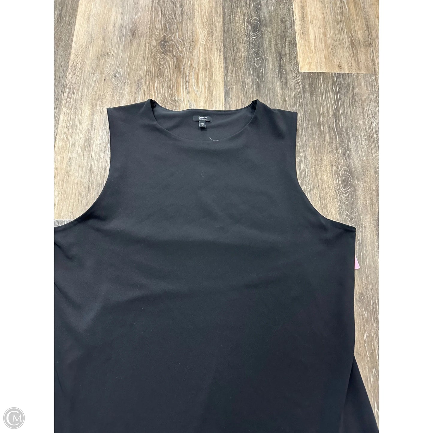 Tank Top By Express In Black, Size: Xl