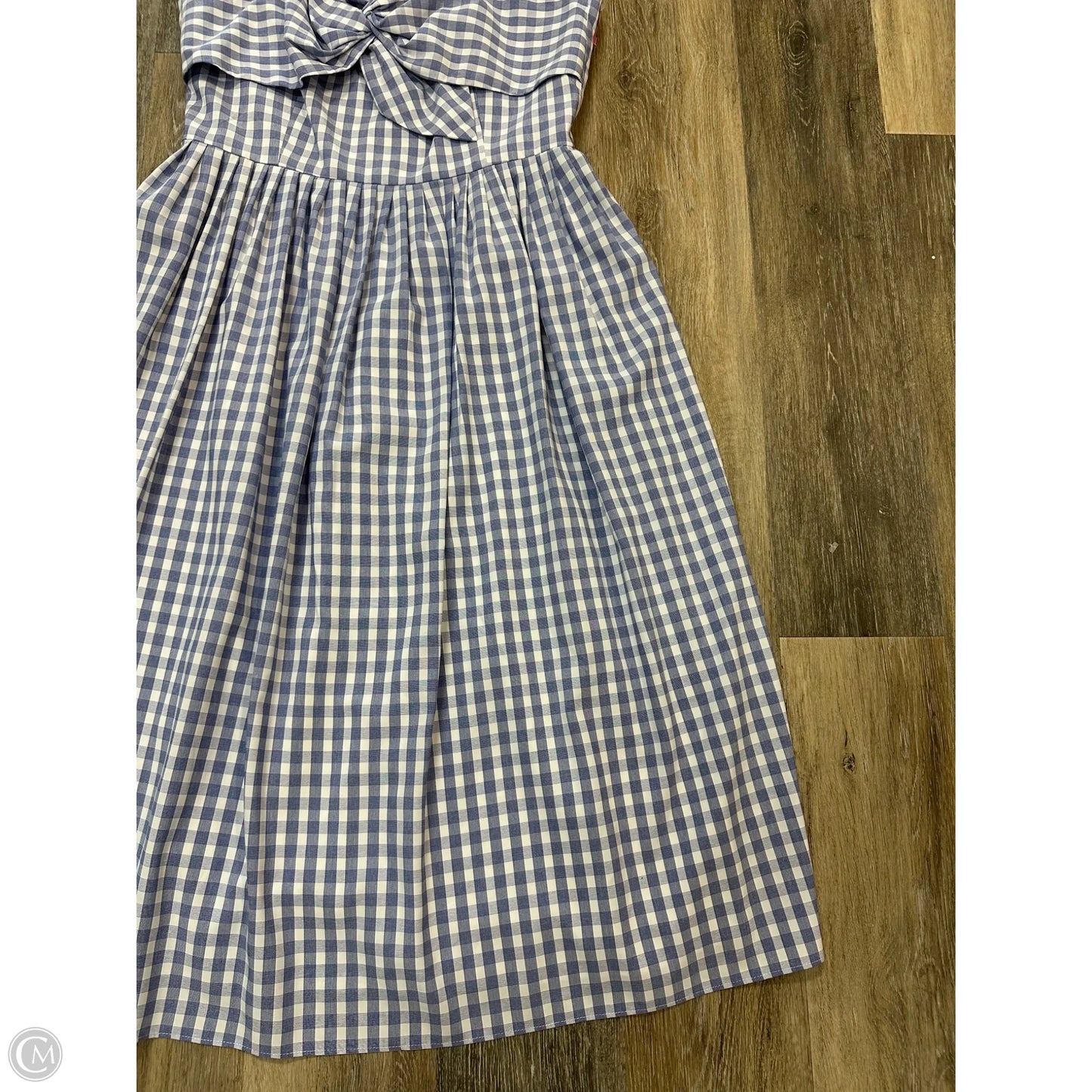 Dress Casual Midi By Antonio Melani In Plaid Pattern, Size: 10