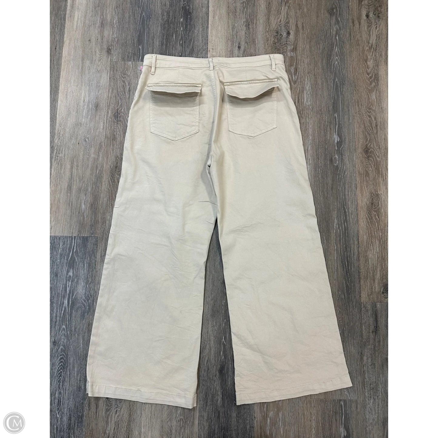 Pants Wide Leg By Kut In Cream, Size: 14