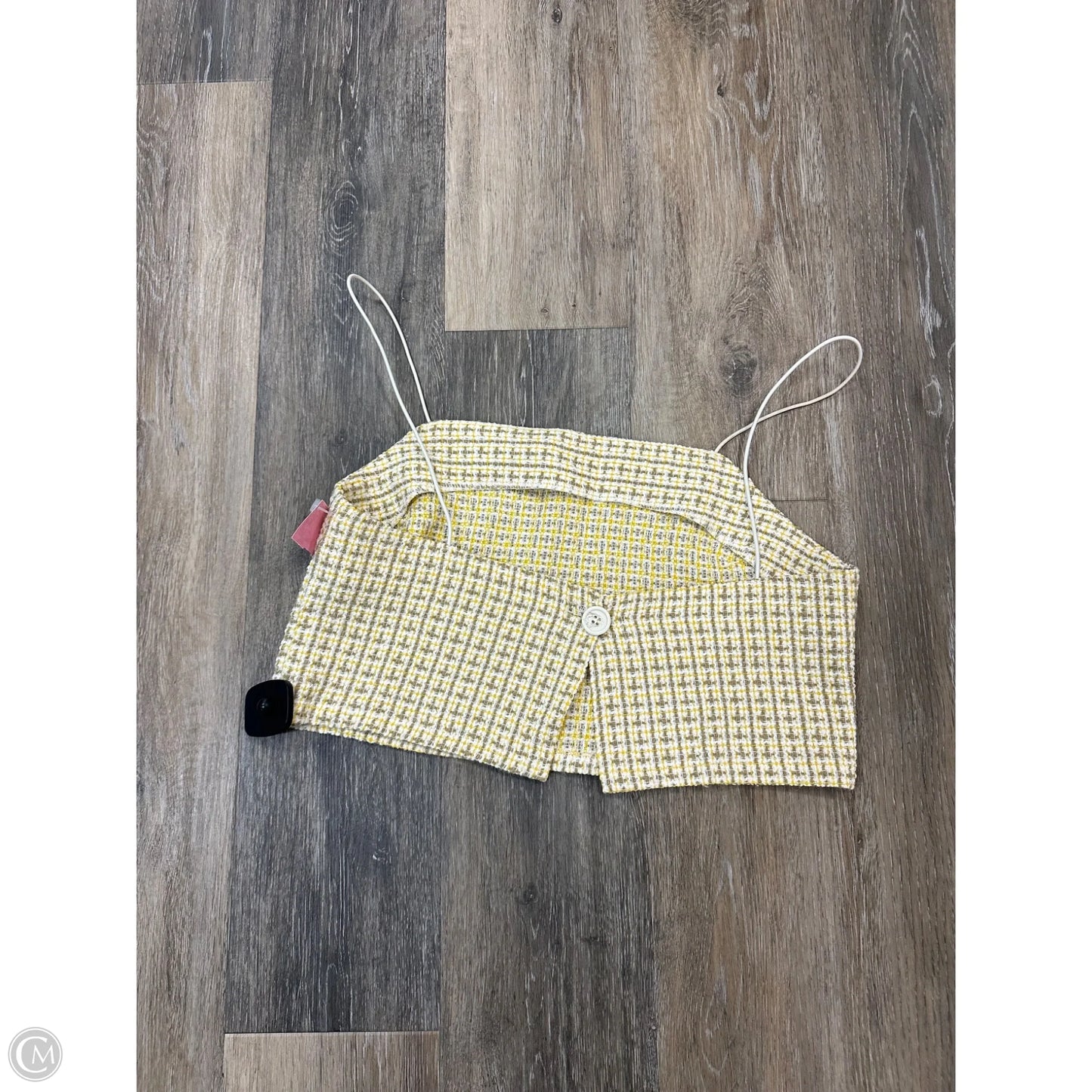 Skirt Set 2pc By Lush In Yellow, Size: S