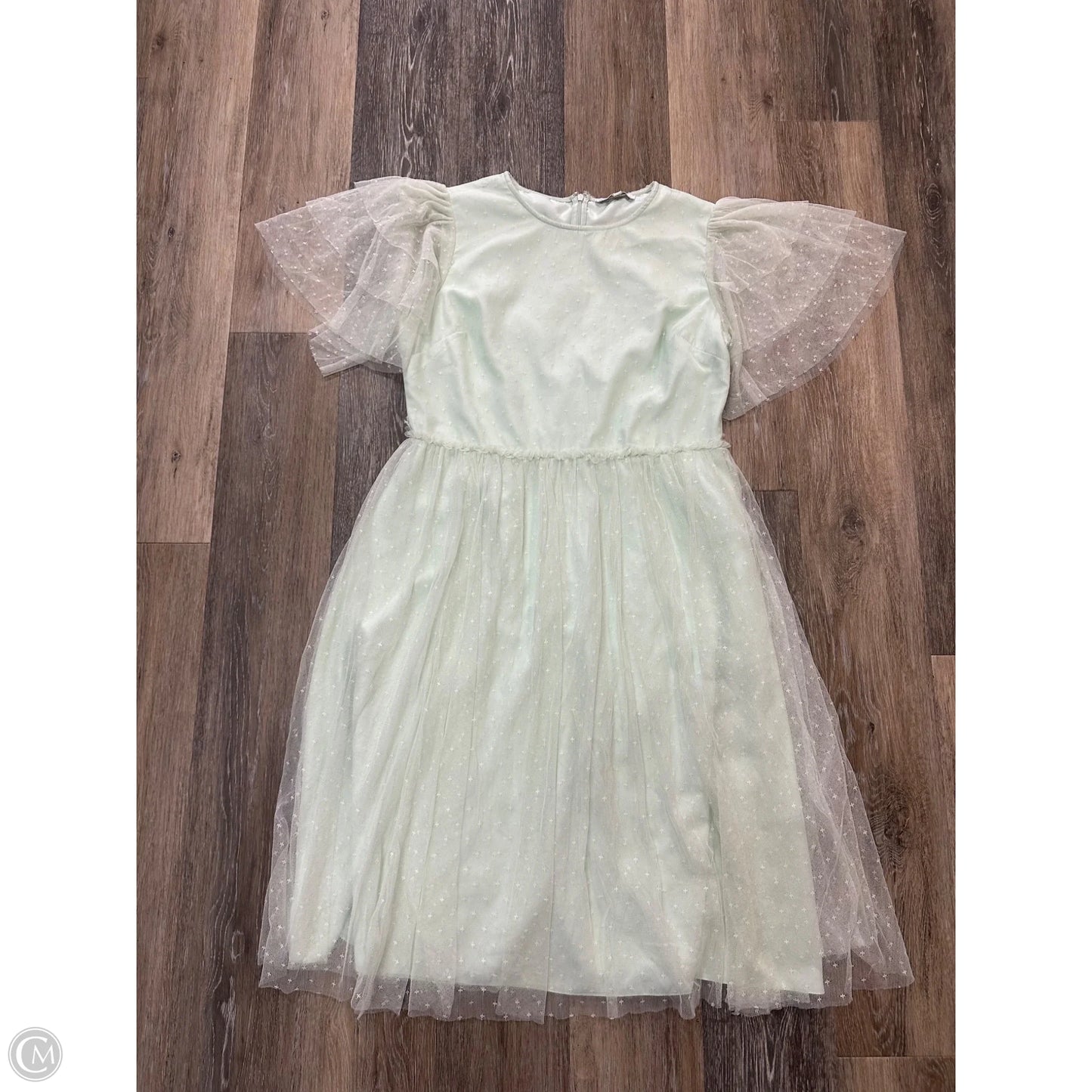 Dress Casual Midi By Ivy City In Green, Size: Xl