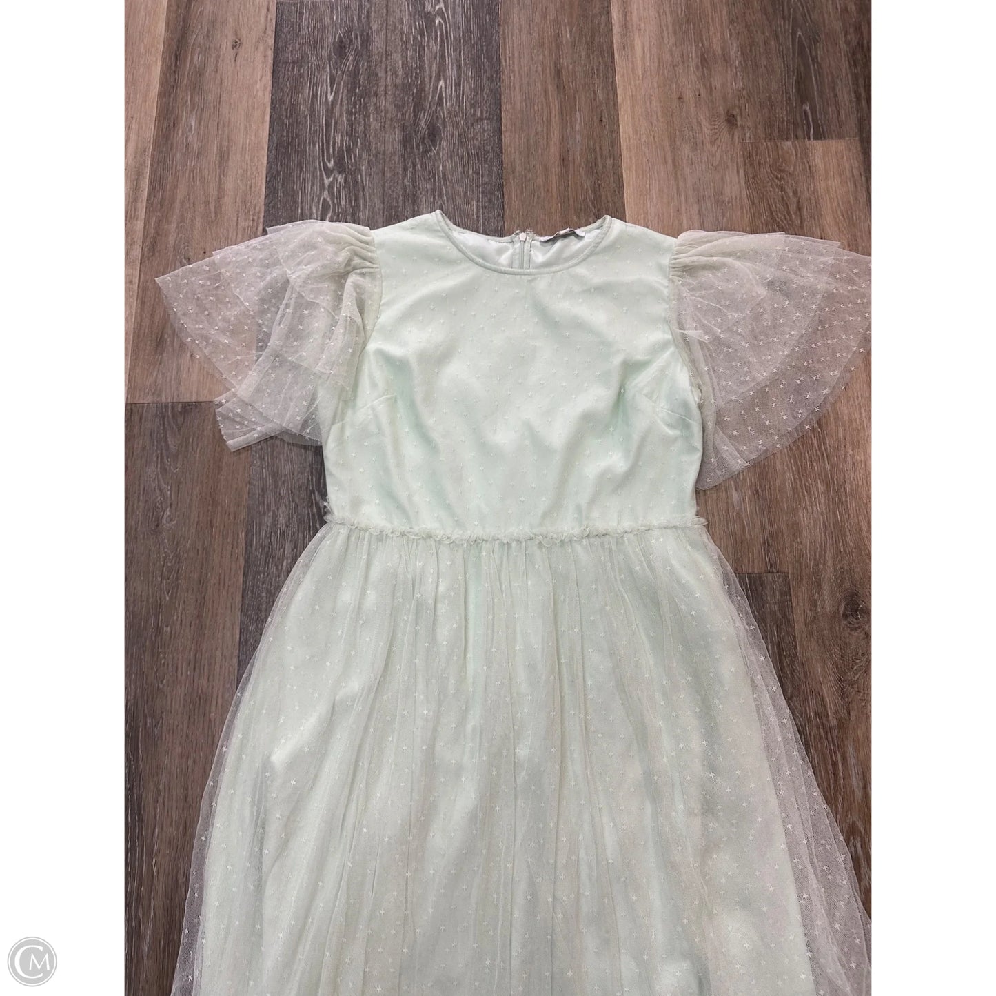 Dress Casual Midi By Ivy City In Green, Size: Xl