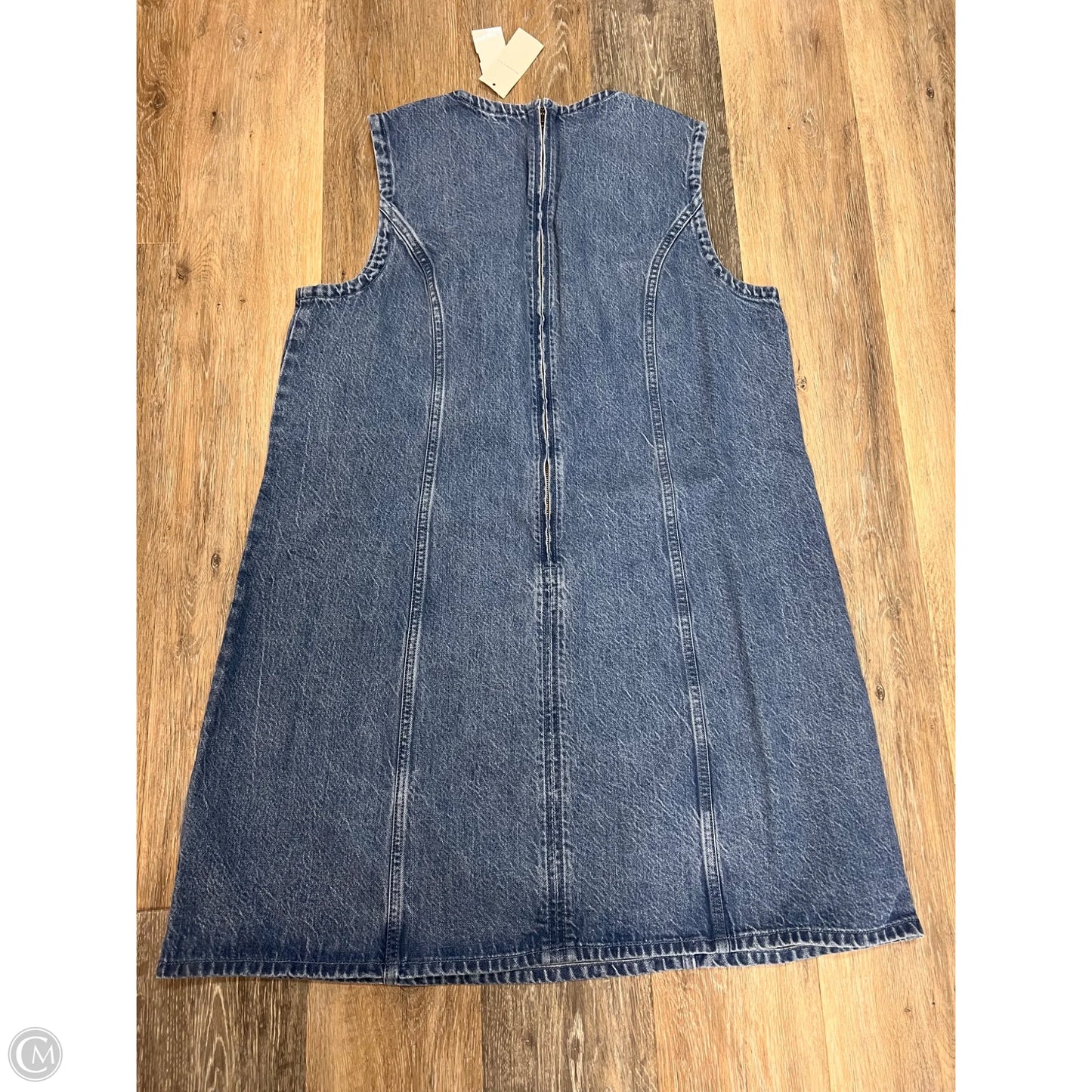 Dress Casual Short By Abercrombie And Fitch In Blue Denim, Size: Xl