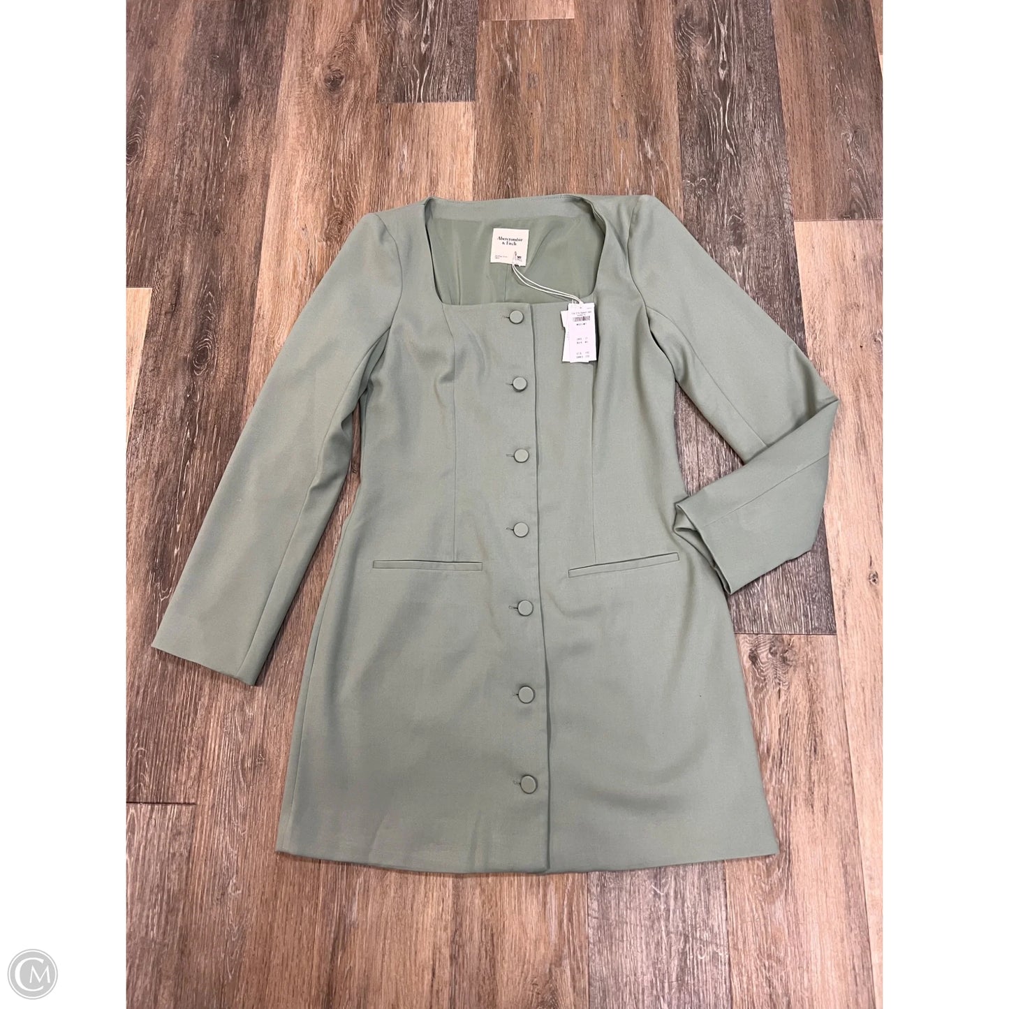 Dress Party Short By Abercrombie And Fitch In Green, Size: M