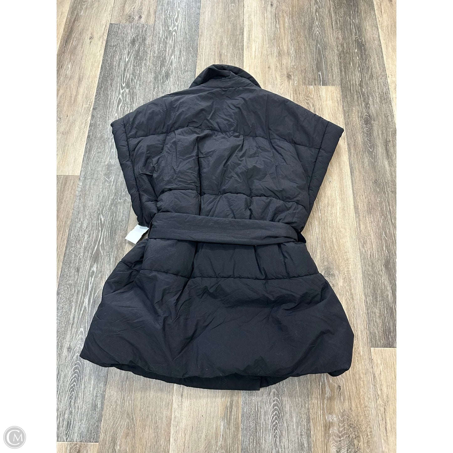 Vest Puffer & Quilted By Gap In Black, Size: L