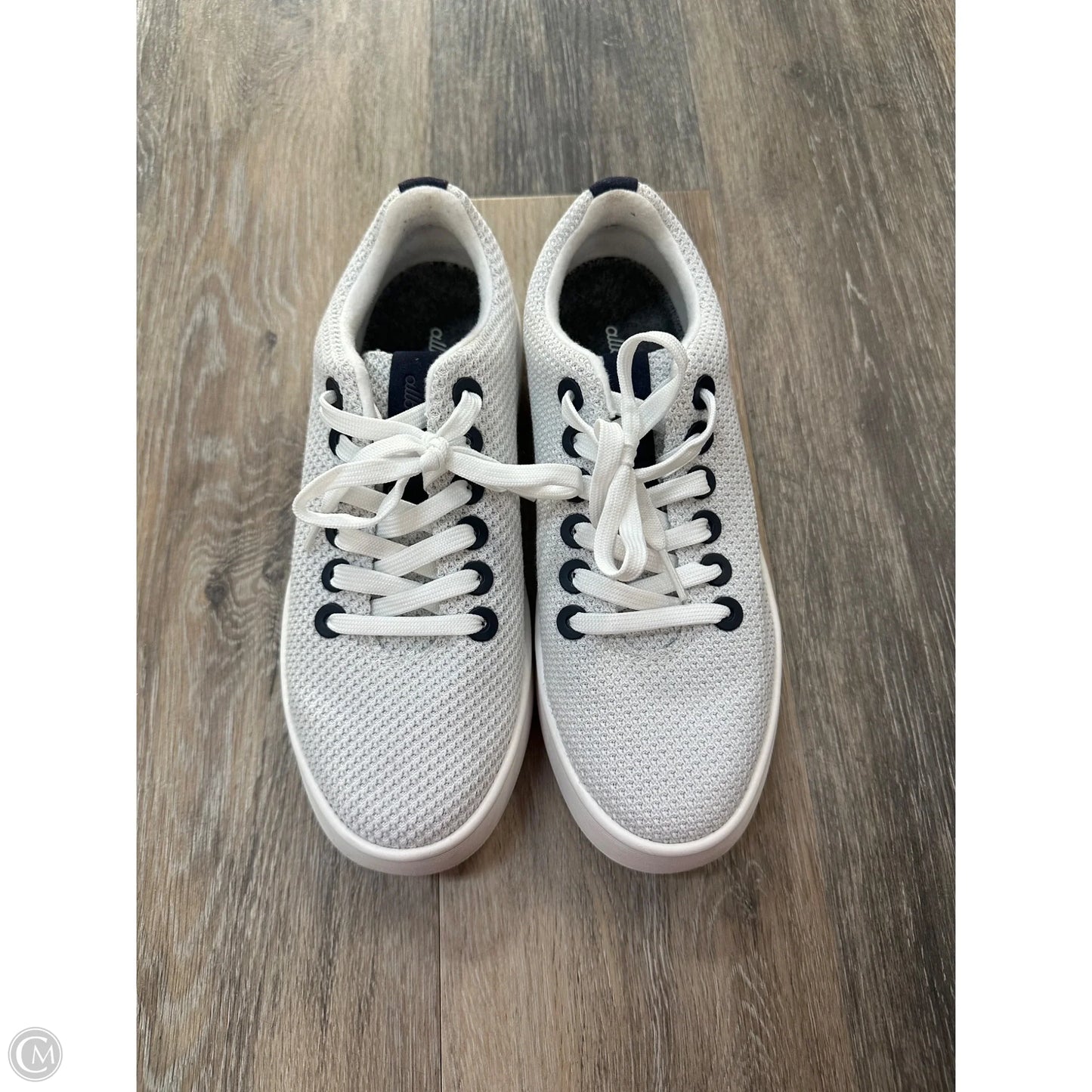 Shoes Athletic By Allbirds In White, Size: 8