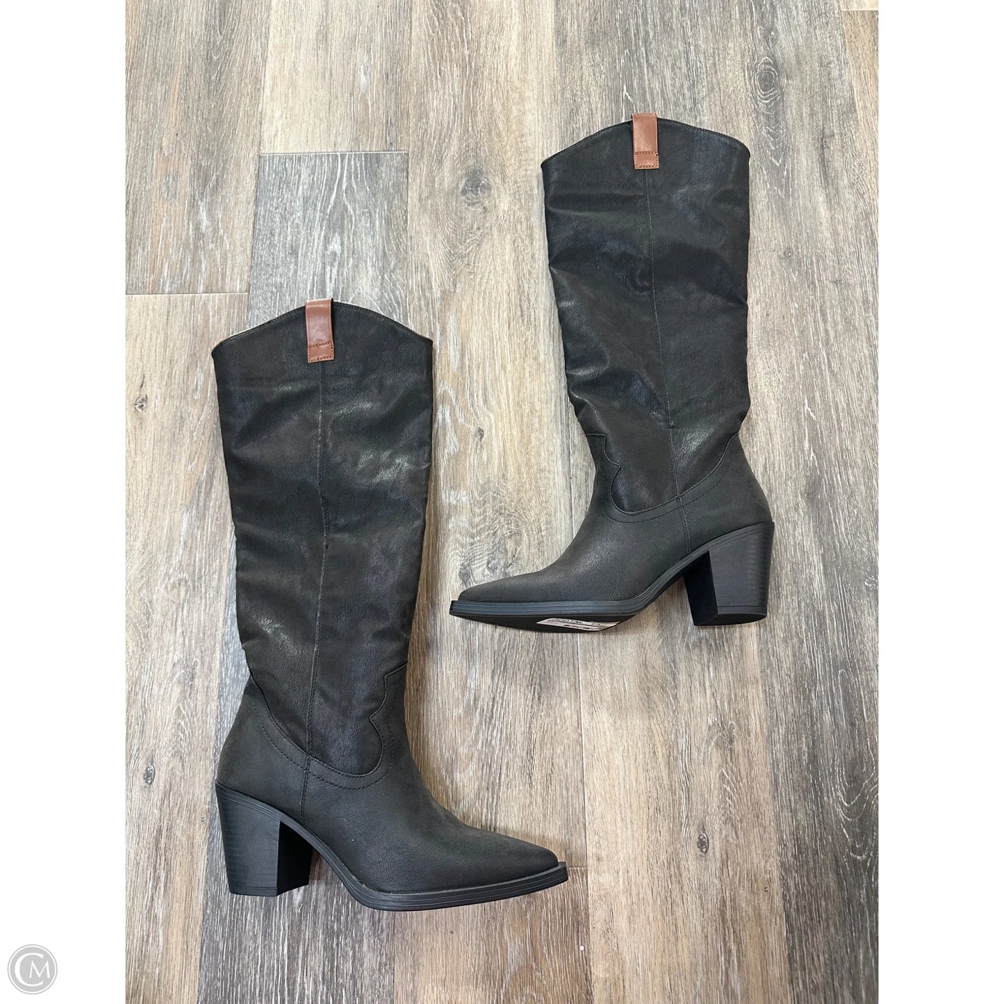 Boots Western By Mia In Black, Size: 7.5