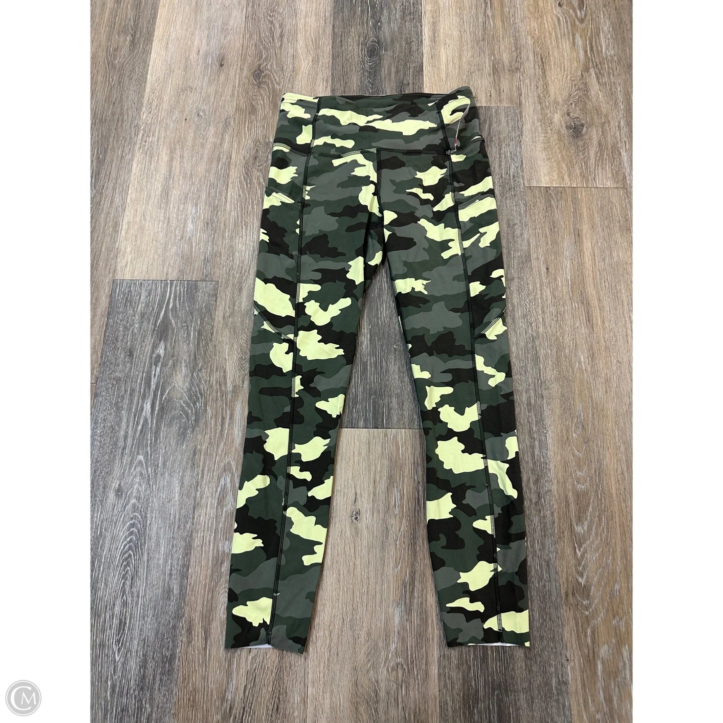 Athletic Leggings By Lululemon In Green, Size: 6