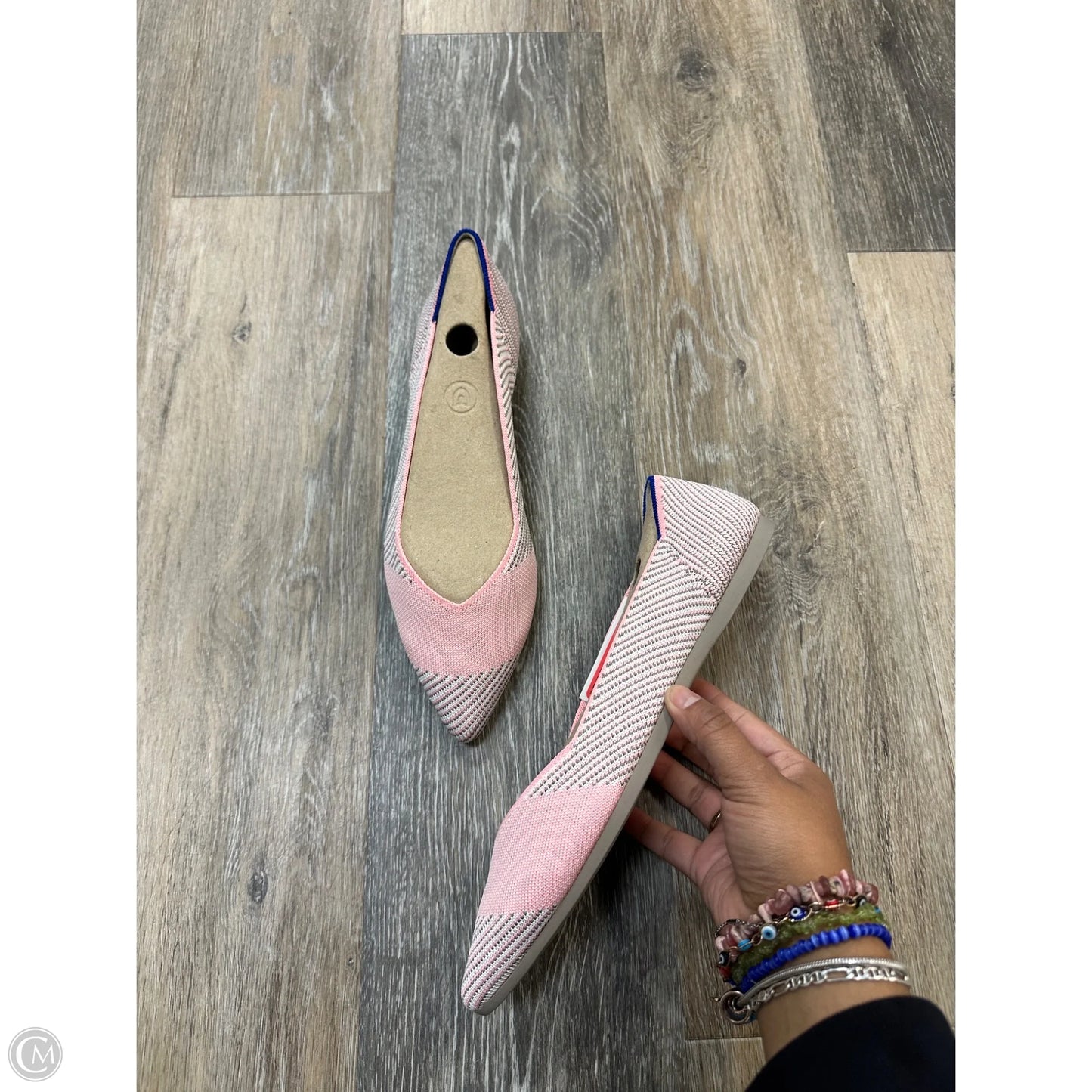 Shoes Flats By Rothys In Pink, Size: 8.5