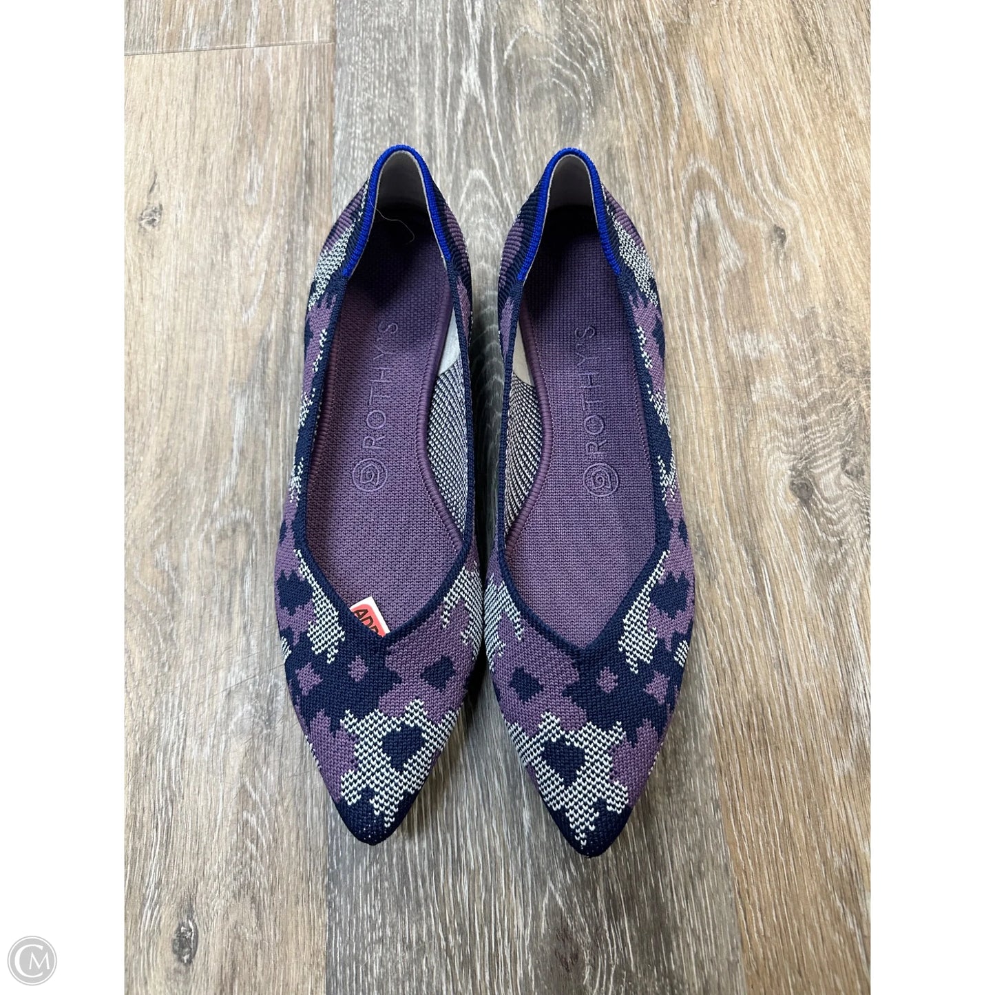 Shoes Flats By Rothys In Purple, Size: 8.5