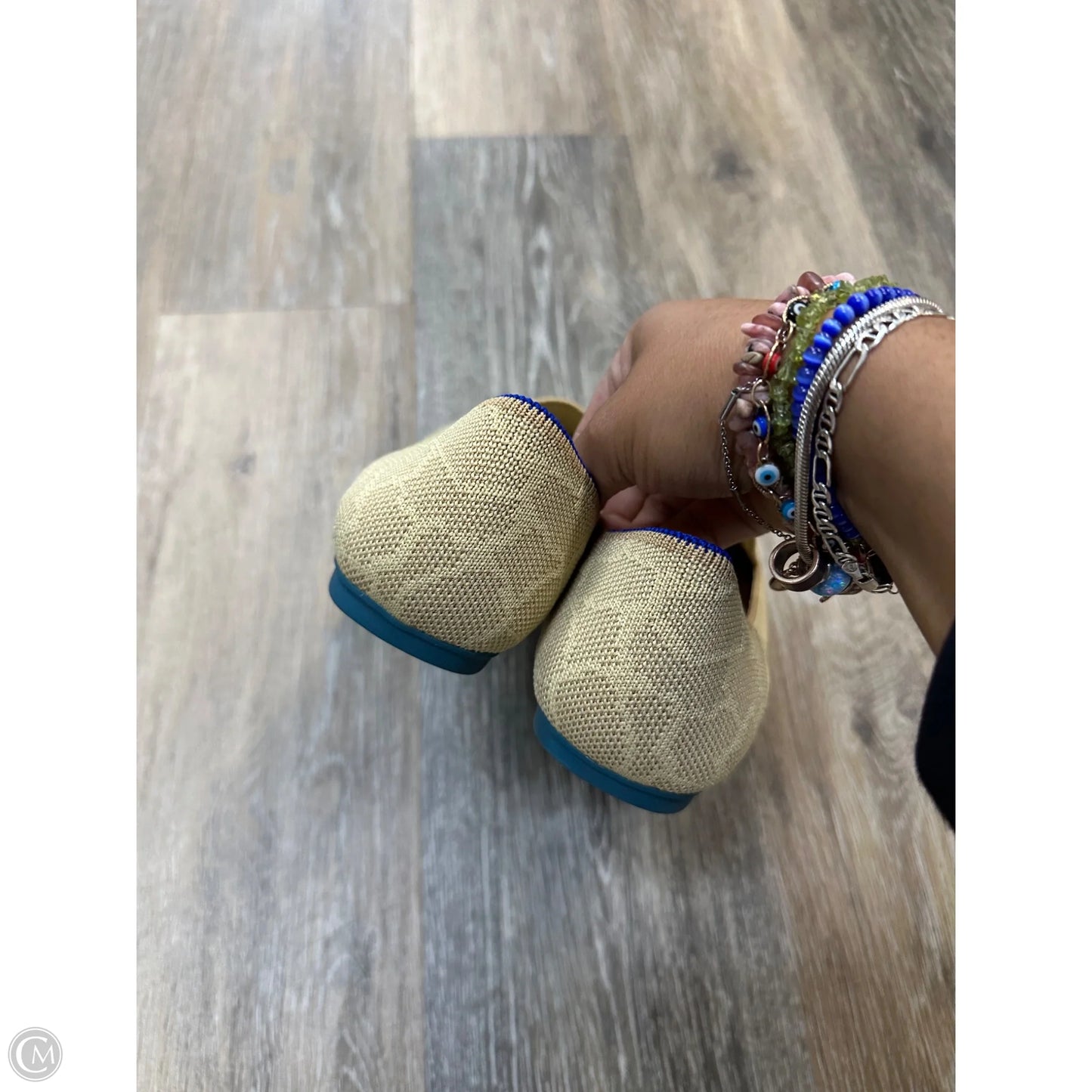 Shoes Flats By Rothys In Tan, Size: 8