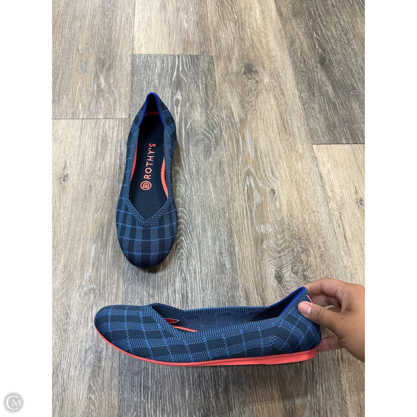 Shoes Flats By Rothys In Blue, Size: 8