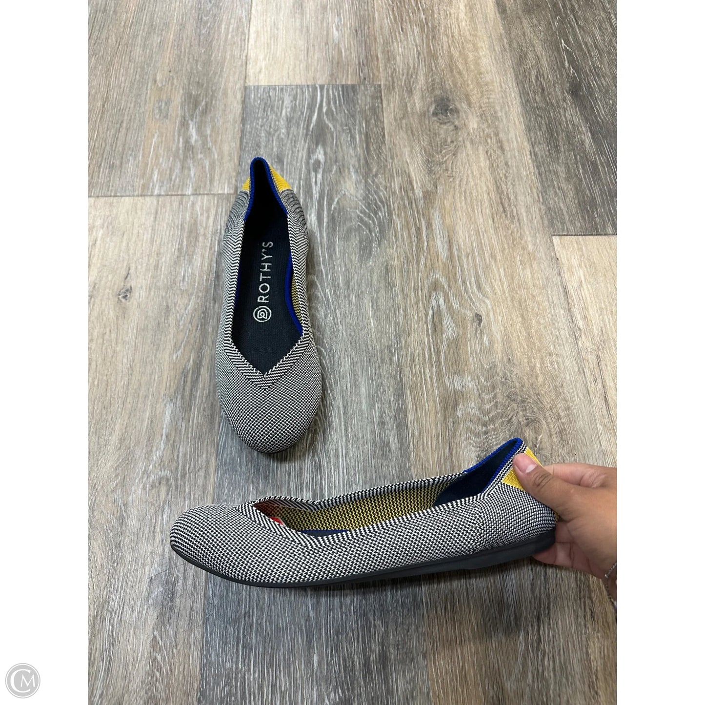 Shoes Flats By Rothys In Black, Size: 8