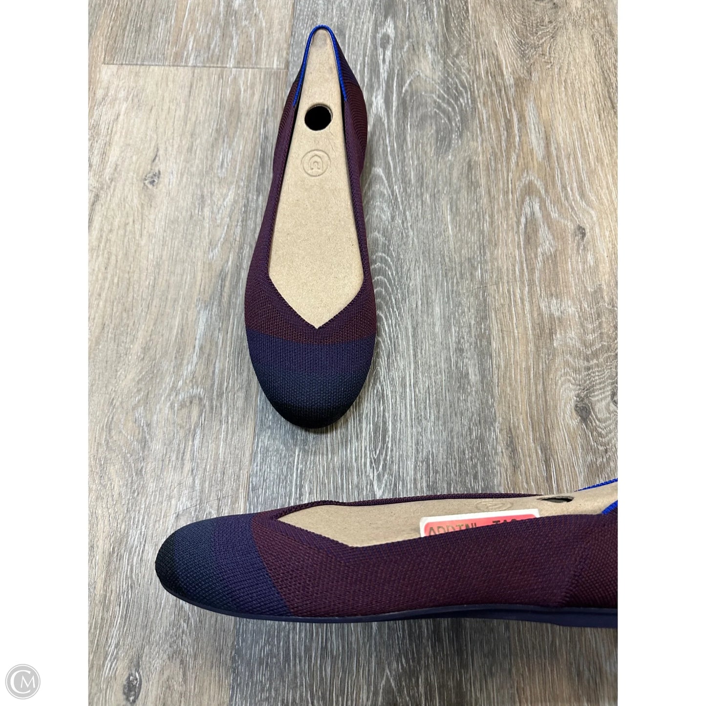 Shoes Flats By Rothys In Maroon, Size: 8