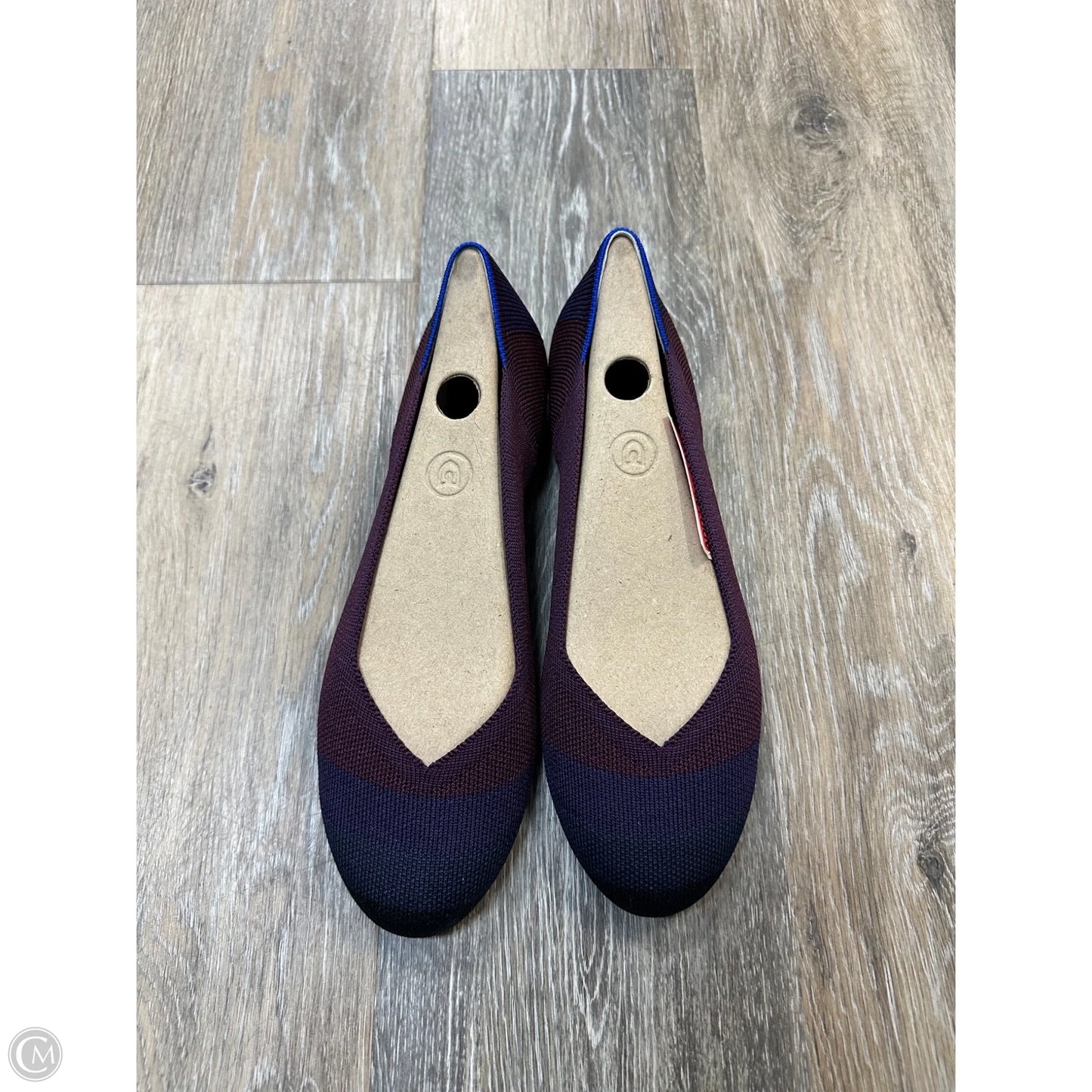 Shoes Flats By Rothys In Maroon, Size: 8