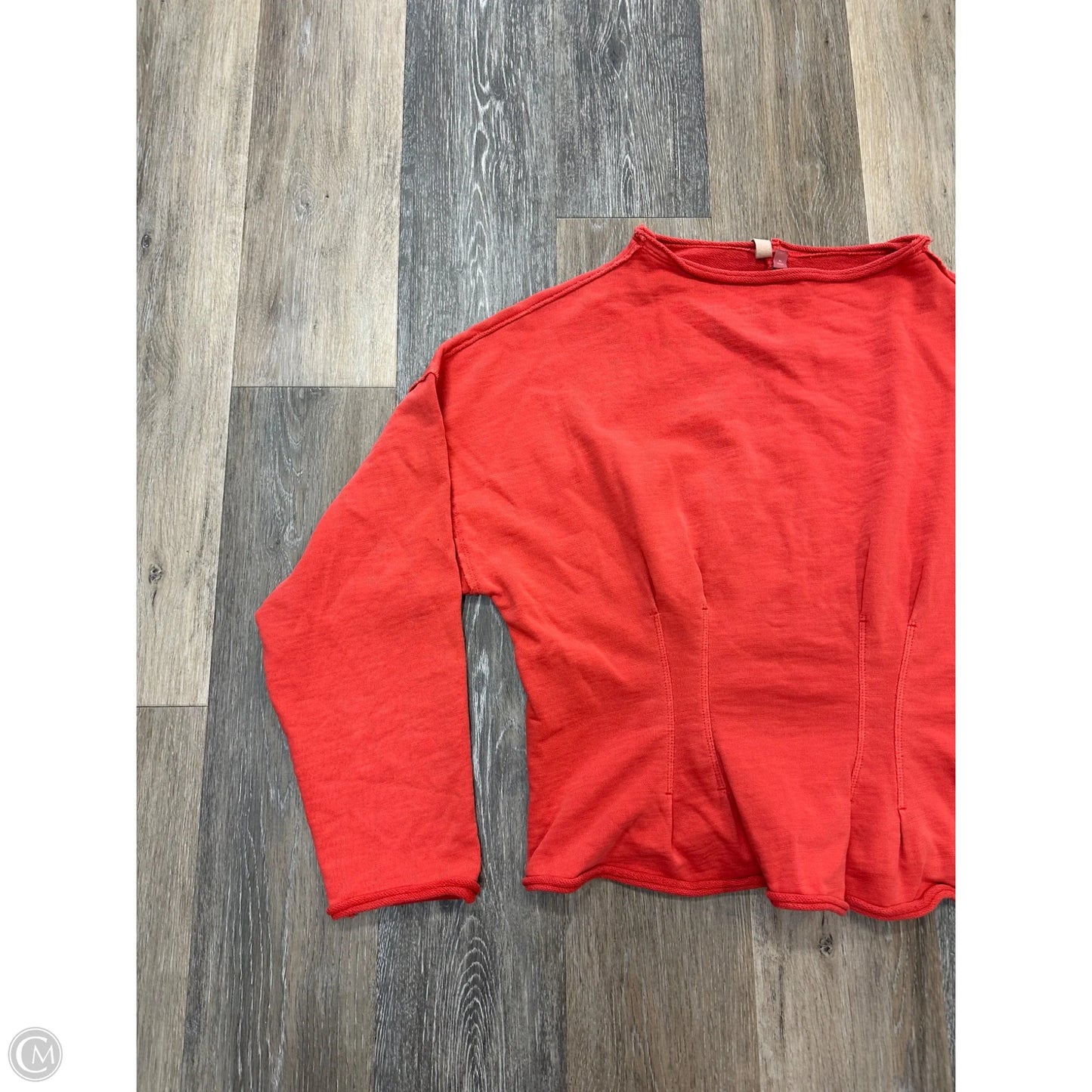 Blouse Long Sleeve By Pilcro In Orange, Size: Xl