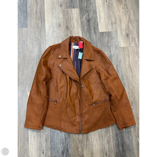 Jacket Other By Anthropologie In Brown, Size: 2x
