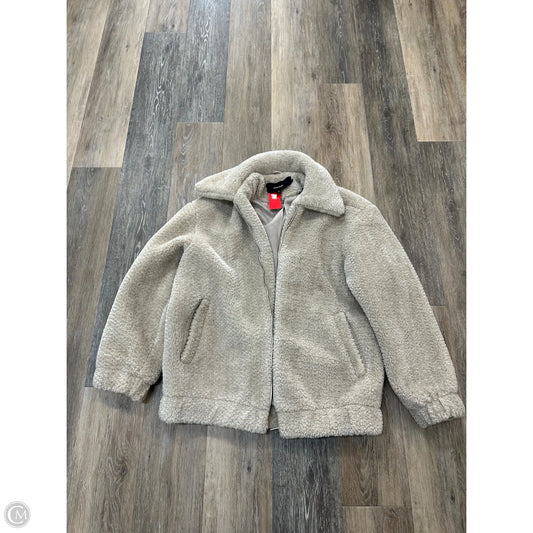 Jacket Faux Fur & Sherpa By Vero Moda In Tan, Size: Xs