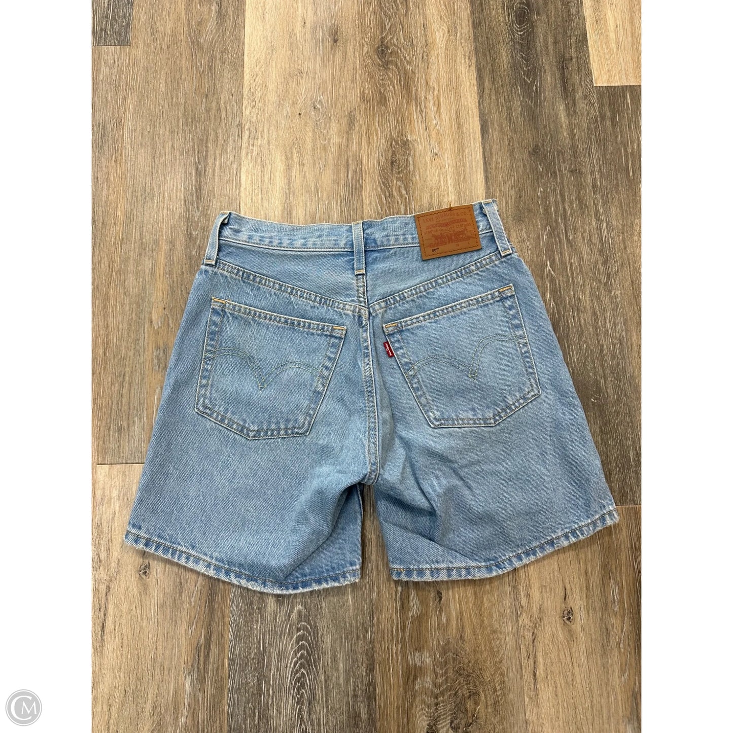 Shorts By Levis In Blue Denim, Size: 1/25