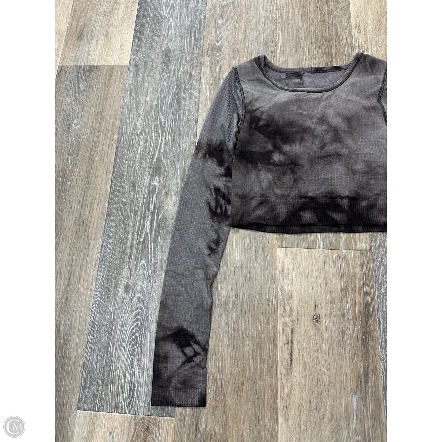 Athletic Top Long Sleeve Crewneck By Lululemon In Brown, Size: 4