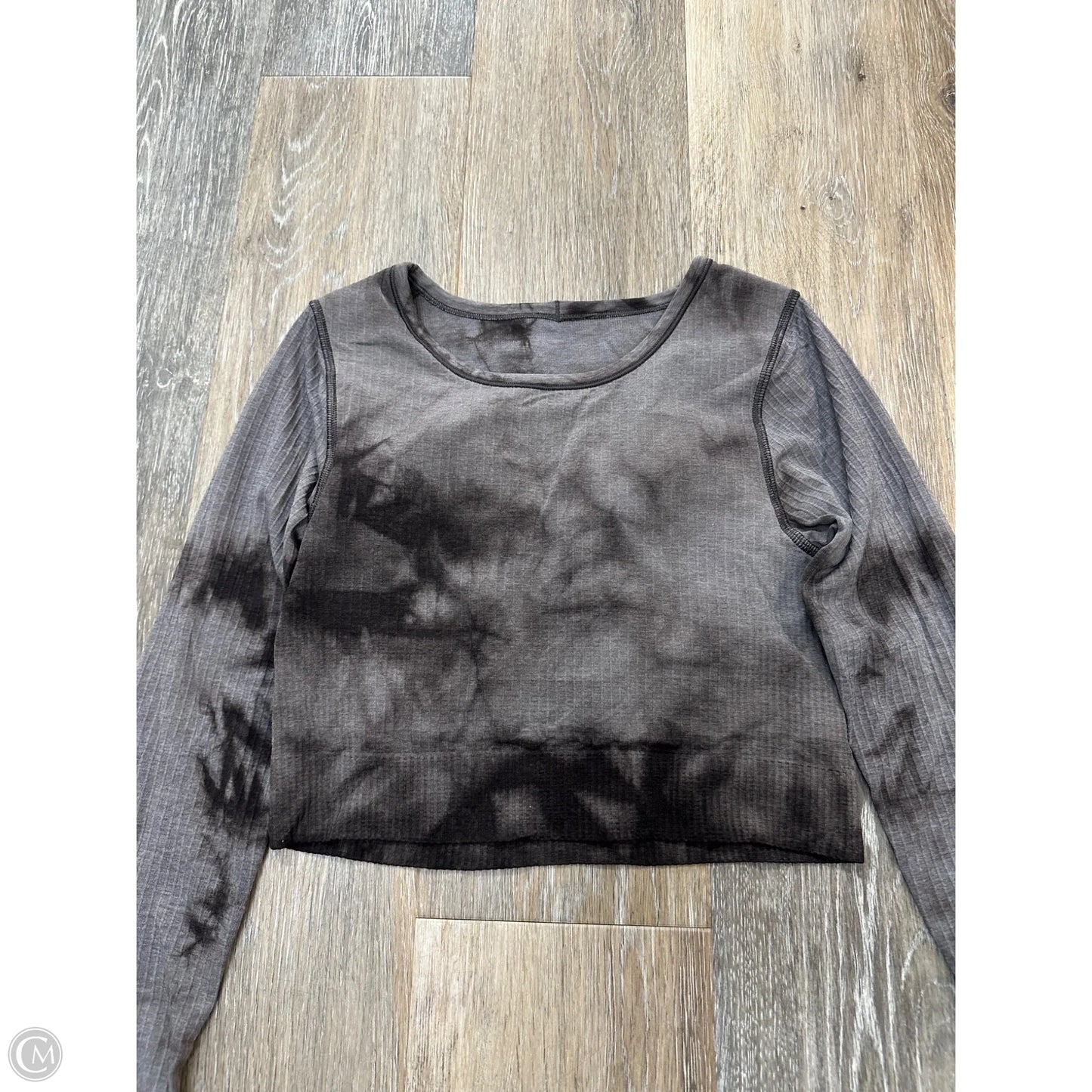 Athletic Top Long Sleeve Crewneck By Lululemon In Brown, Size: 4