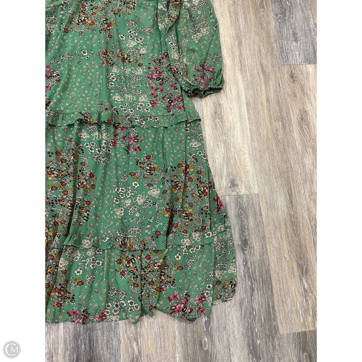 Dress Casual Maxi By Baltic Born In Green, Size: 2x