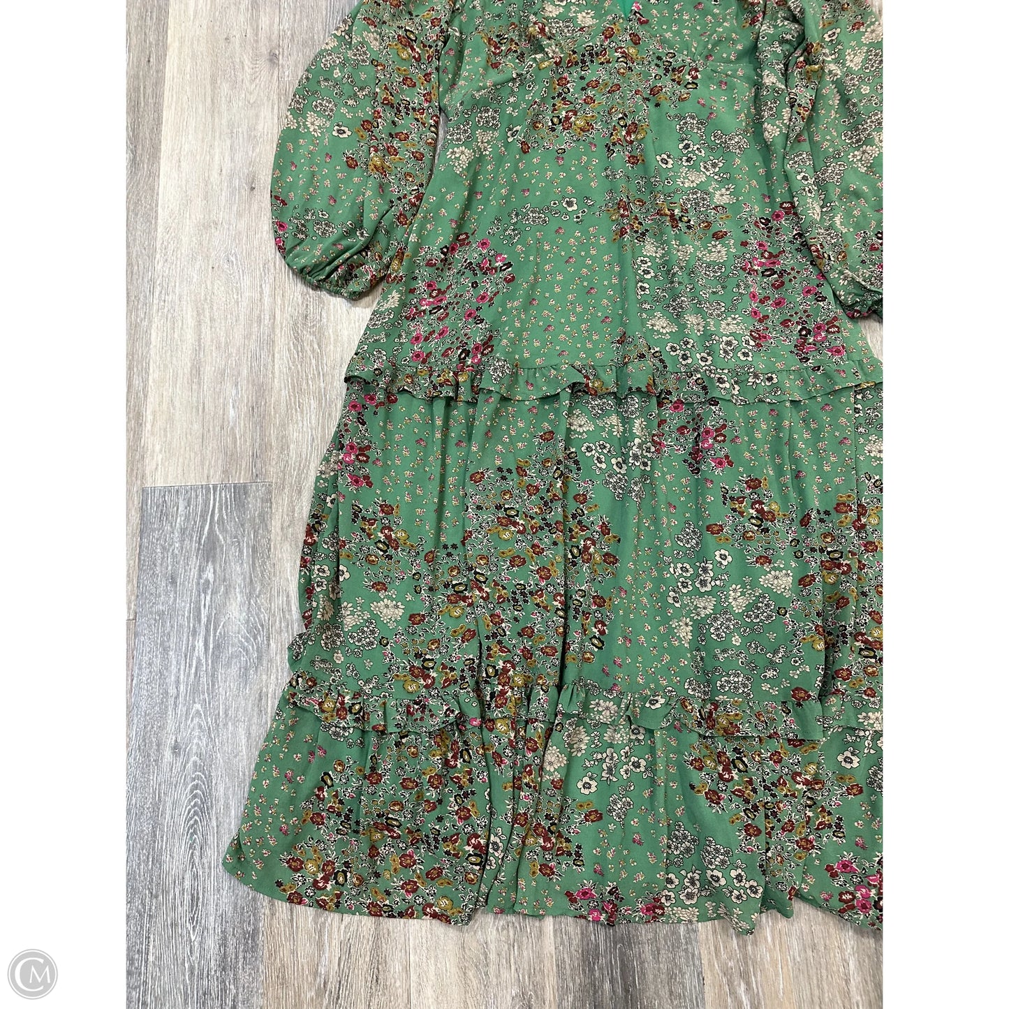 Dress Casual Maxi By Baltic Born In Green, Size: 2x