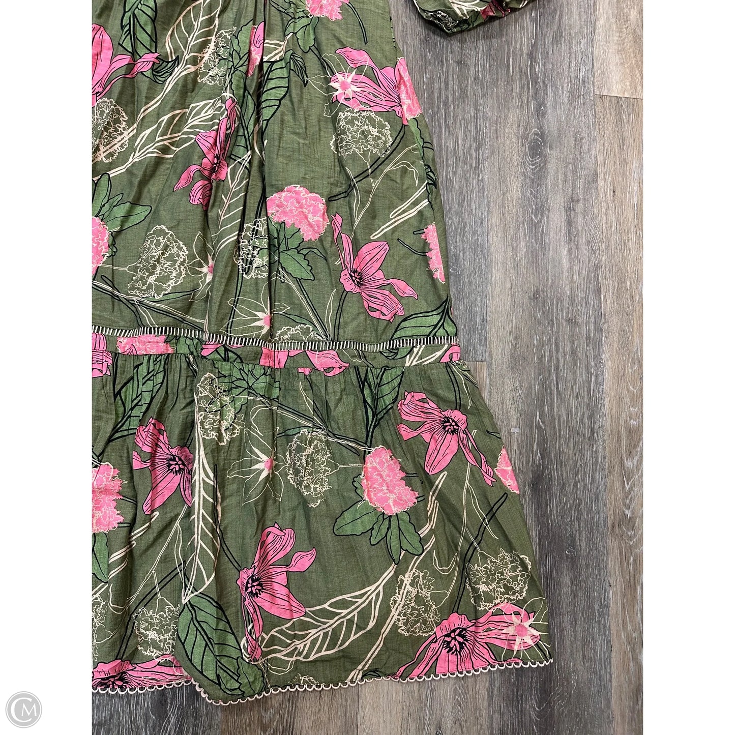 Dress Casual Maxi By Baltic Born In Green, Size: L