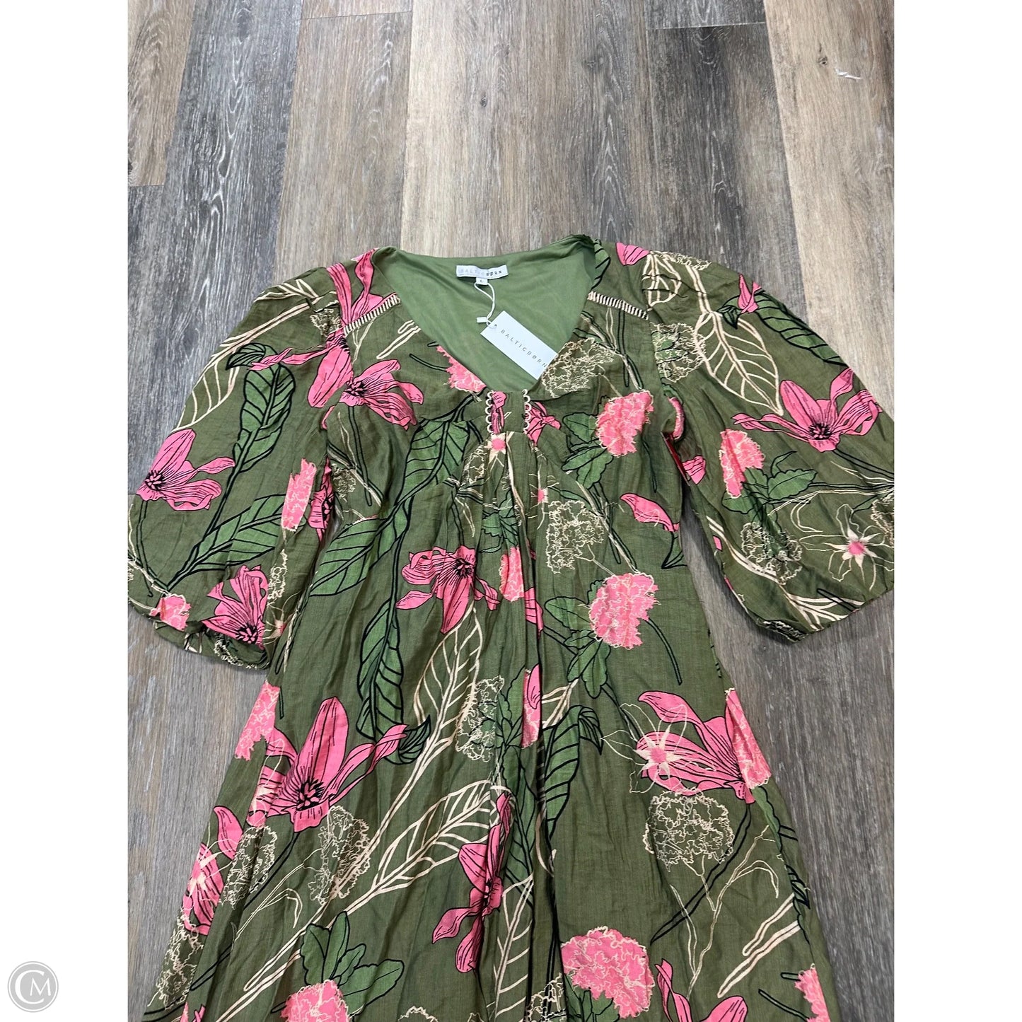 Dress Casual Maxi By Baltic Born In Green, Size: L