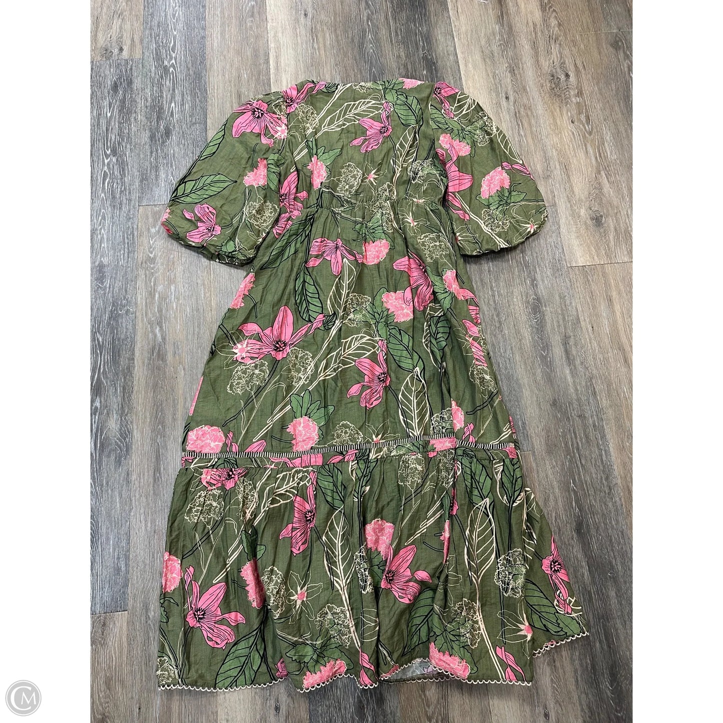 Dress Casual Maxi By Baltic Born In Green, Size: L