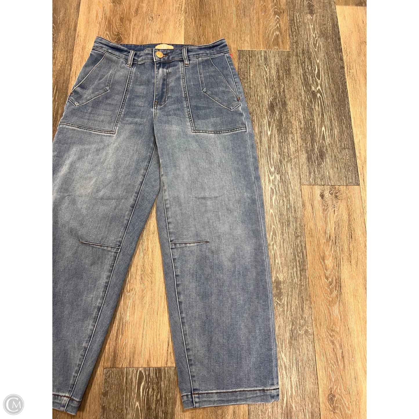 Jeans Barrel By Kut In Blue Denim, Size: 4