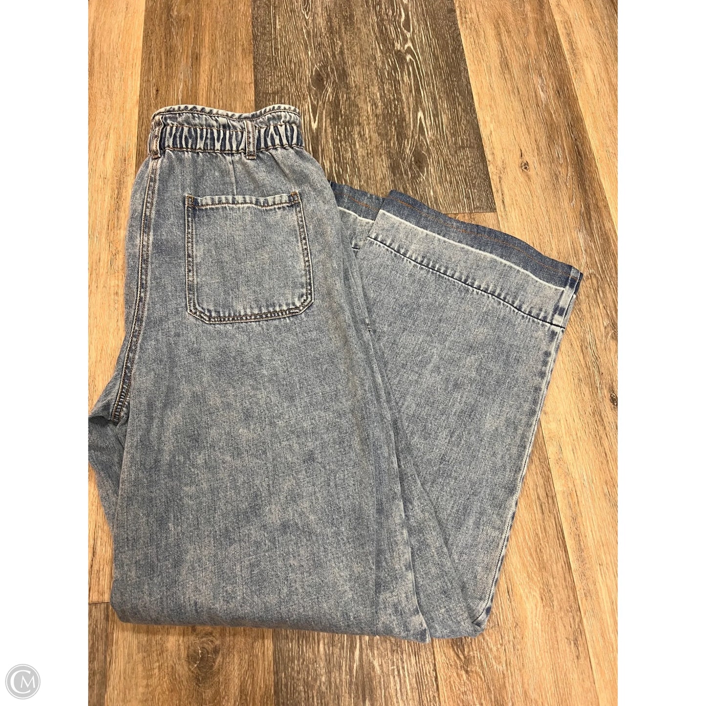 Jeans Straight By Rails In Blue Denim, Size: L