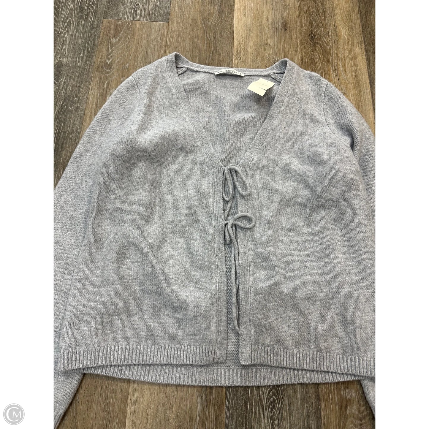 Sweater Cardigan By Abercrombie And Fitch In Blue, Size: Xl