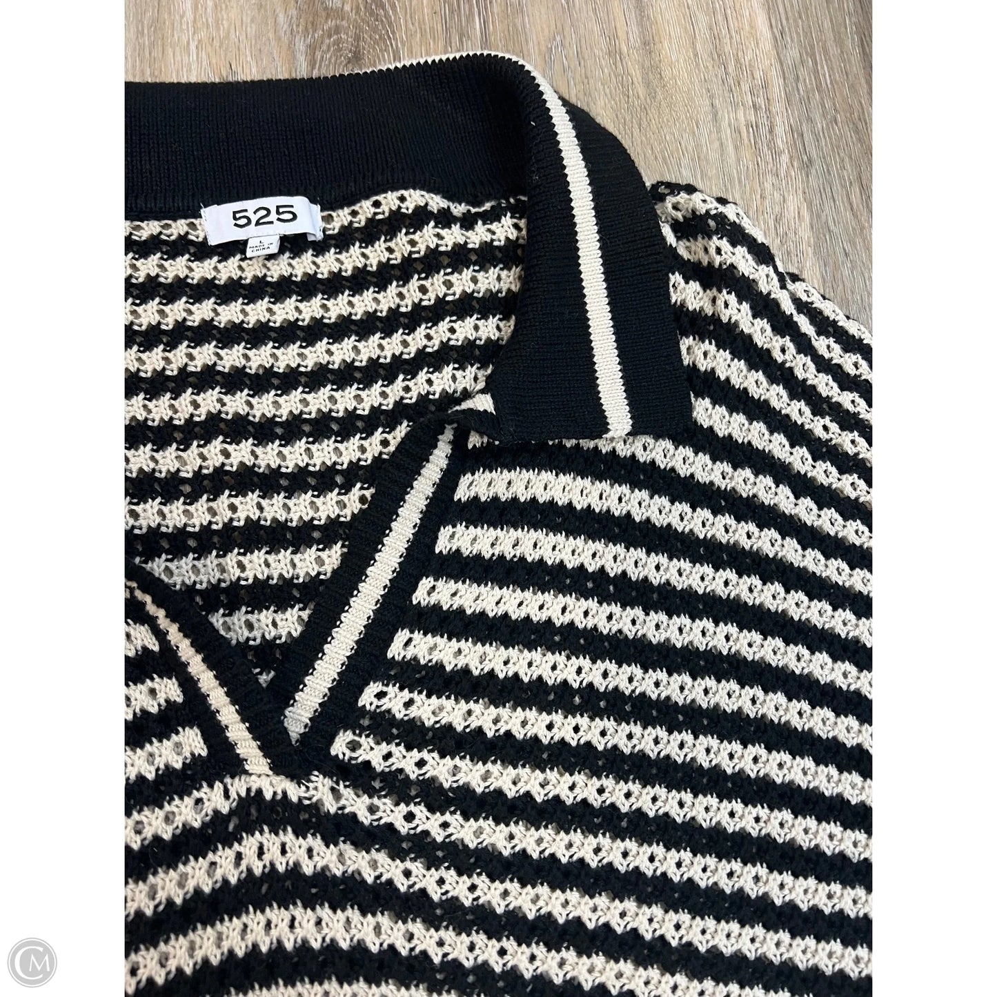 Sweater By 525 In Black, Size: L