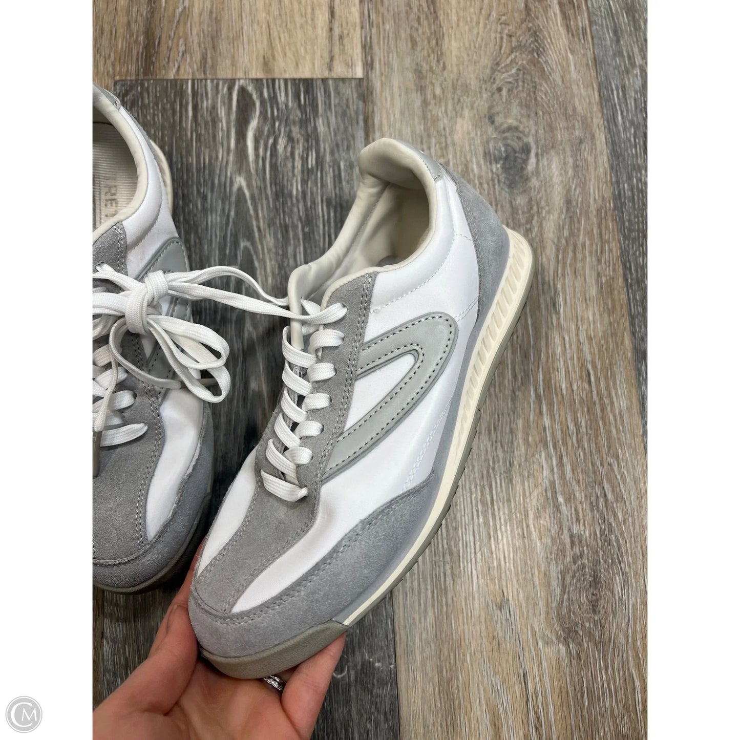 -Shoes Sneakers By Tretorn In Grey, Size: 6.5