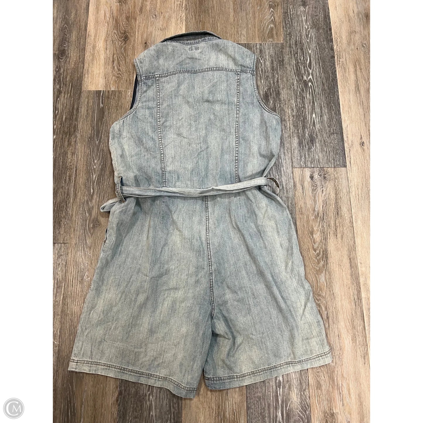 Dress Casual Short By Faherty In Blue Denim, Size: L