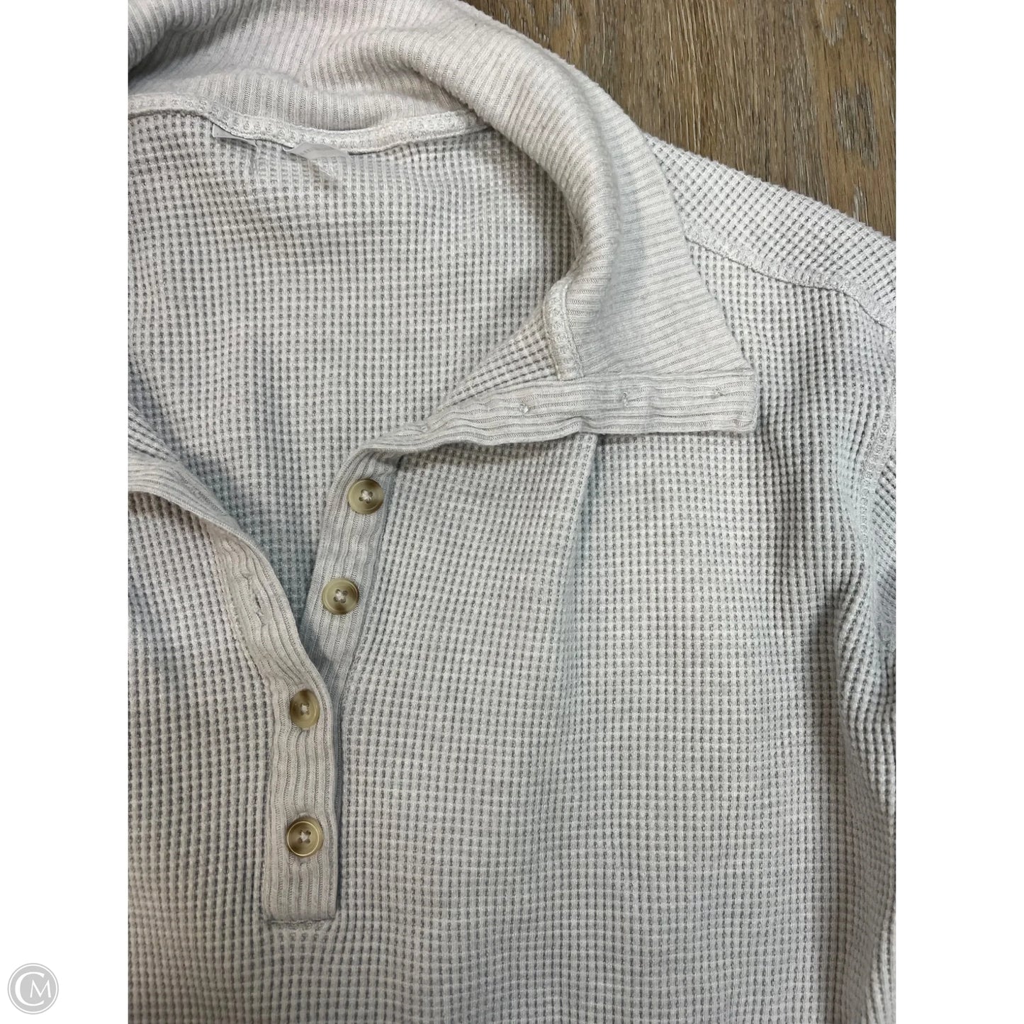 Top Long Sleeve By Travis Mathew In Grey, Size: L