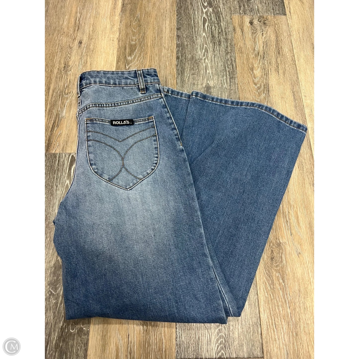 Jeans Wide Leg By Rollas In Blue Denim, Size: 4/27